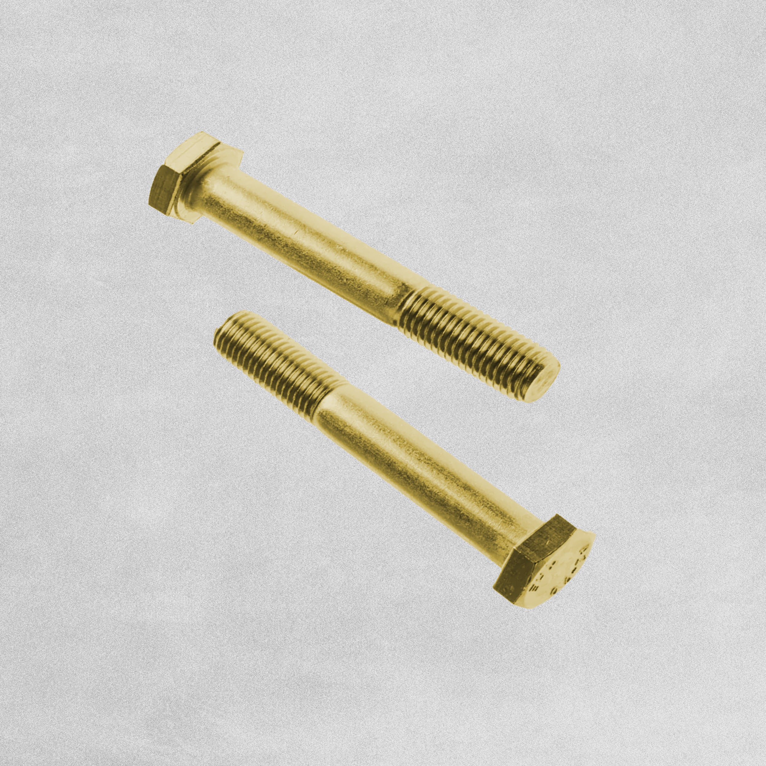 Sandleford High Tensile Yellow Zinc Nuts and Bolts - M6 x 80mm - 3pcs