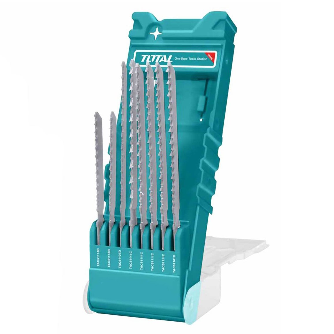 Total Jig Saw Blades Set - 8pcs - TACSD7386