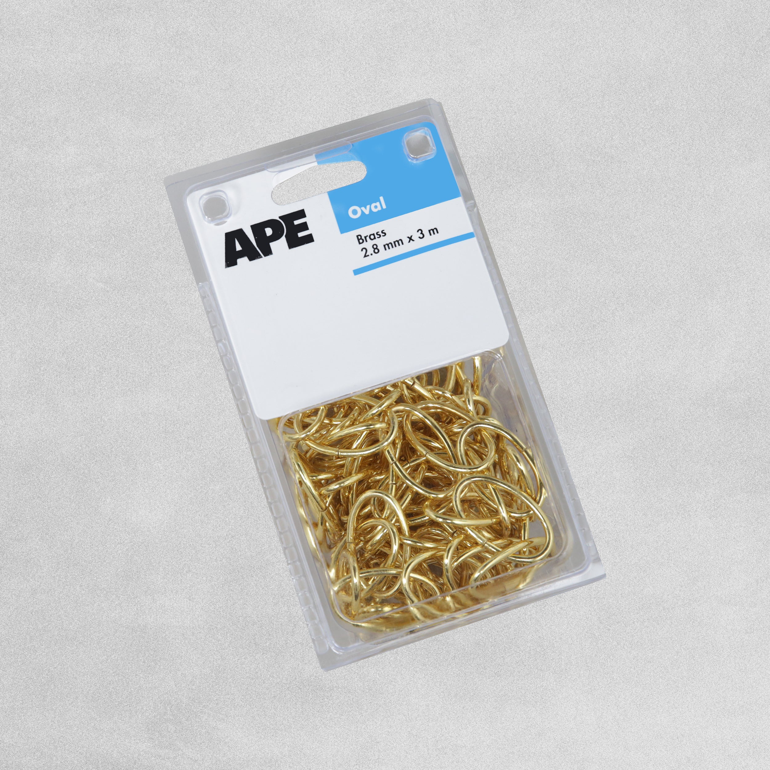 Sandleford Brass Oval Chain