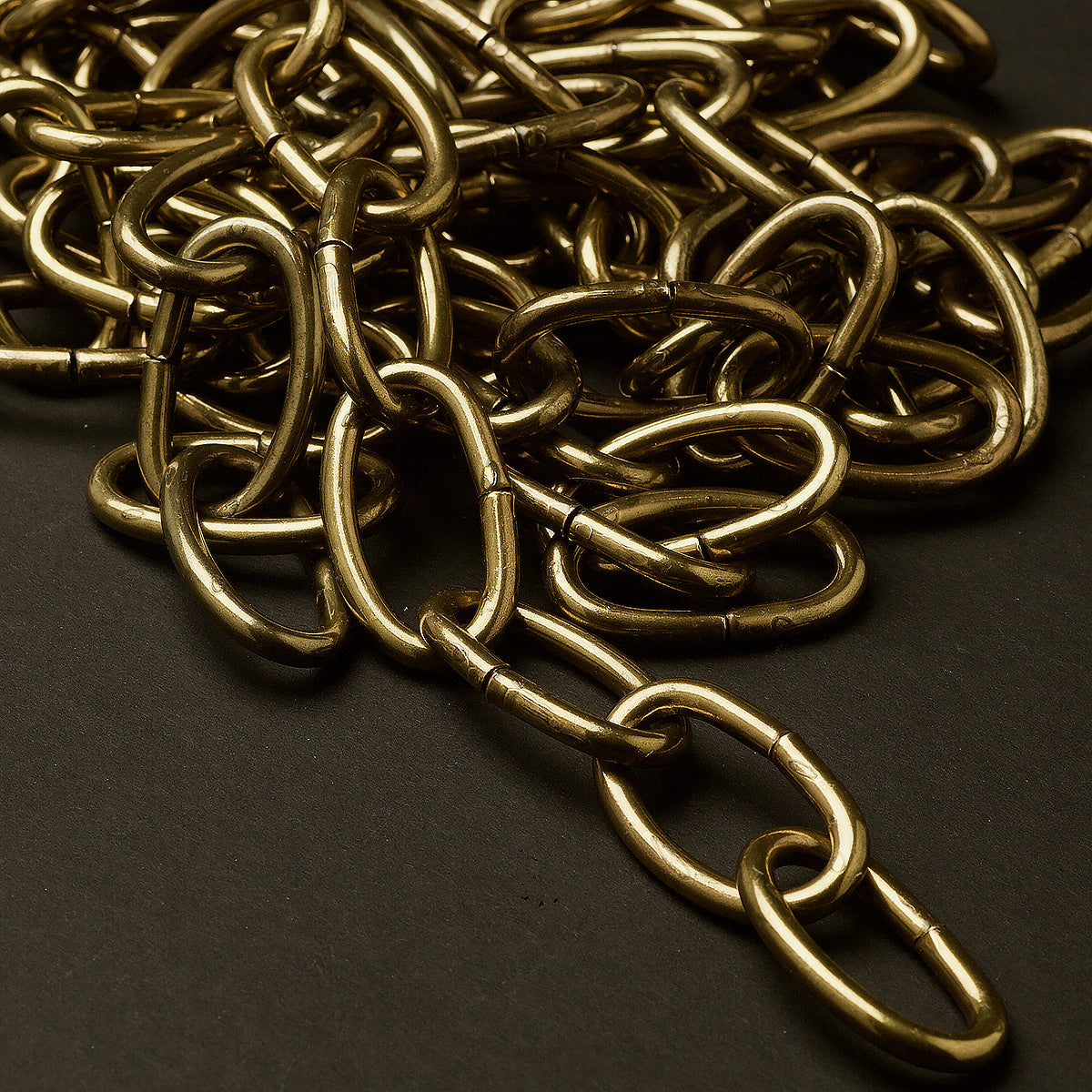 Sandleford Brass Oval Chain