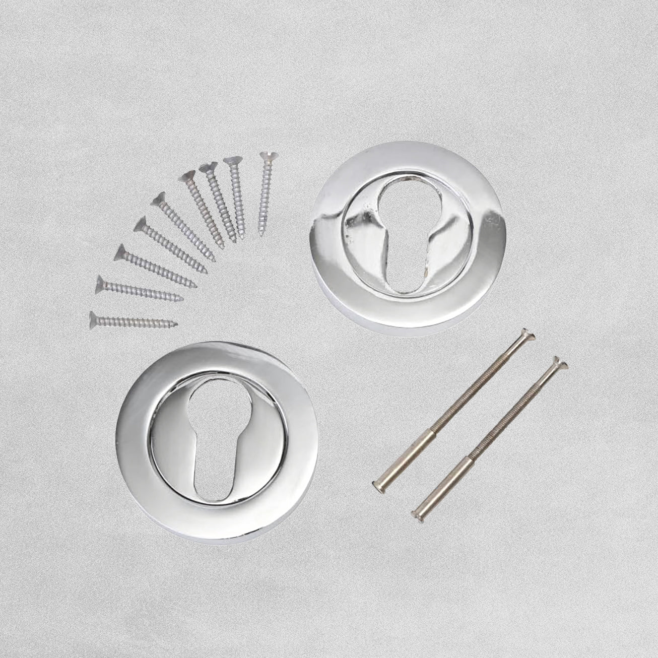 Sandleford Euro Escutcheon - Polished Chrome