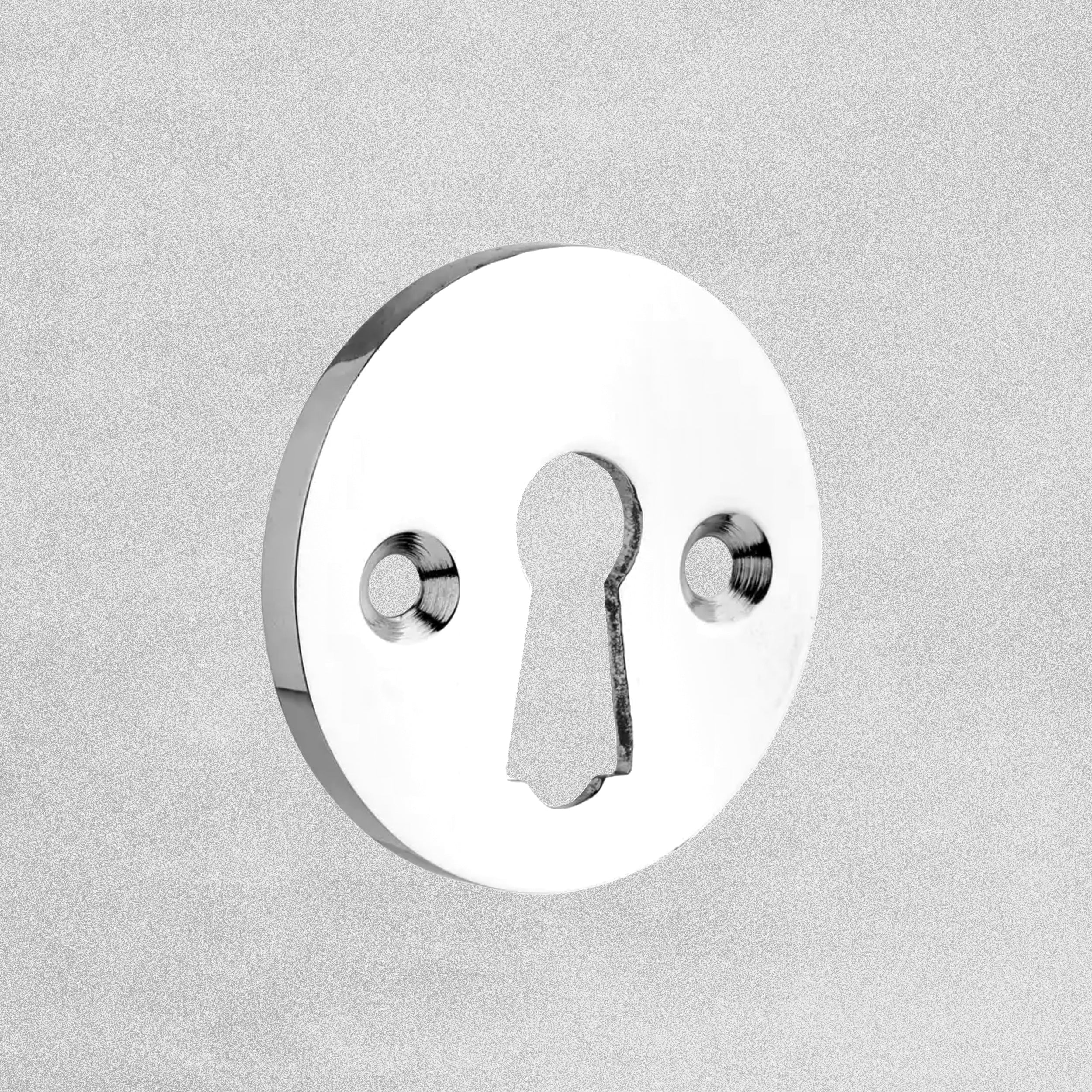 Sandleford - Victorian Keyhole Escutcheon Polished Chrome - 36mm