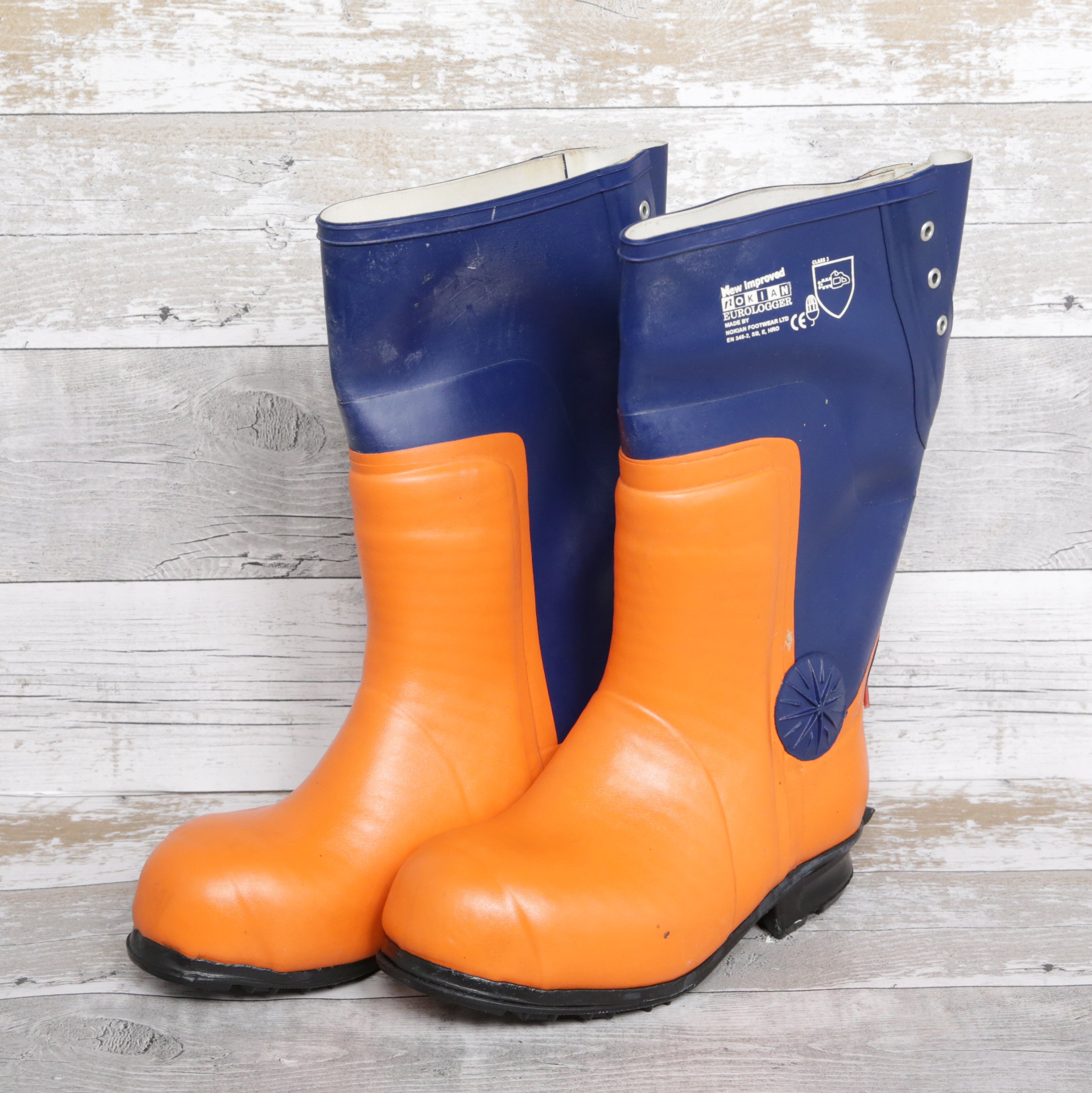 De-Branded Safety Wellington Boots UK4