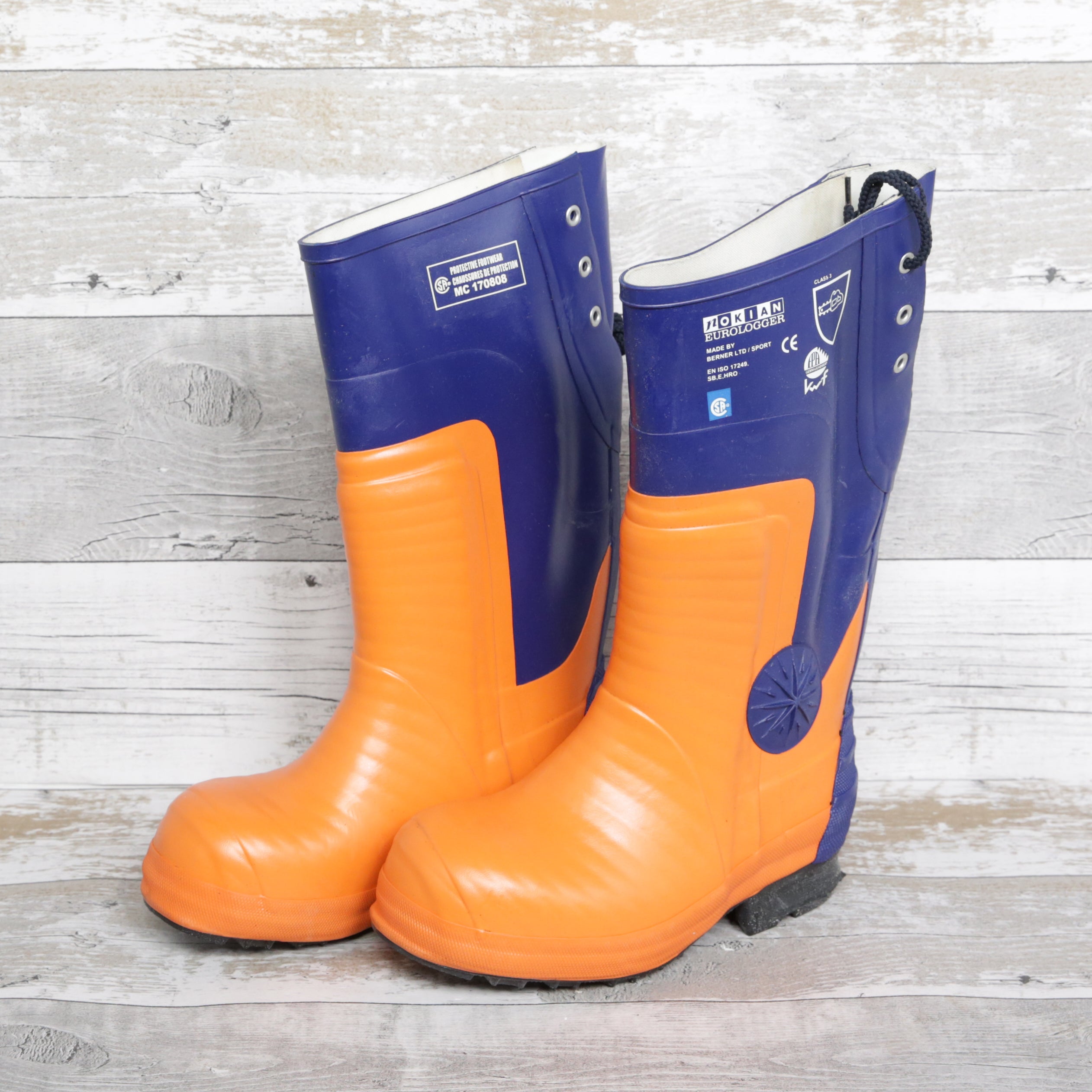 De-Branded Safety Wellington Boots UK4