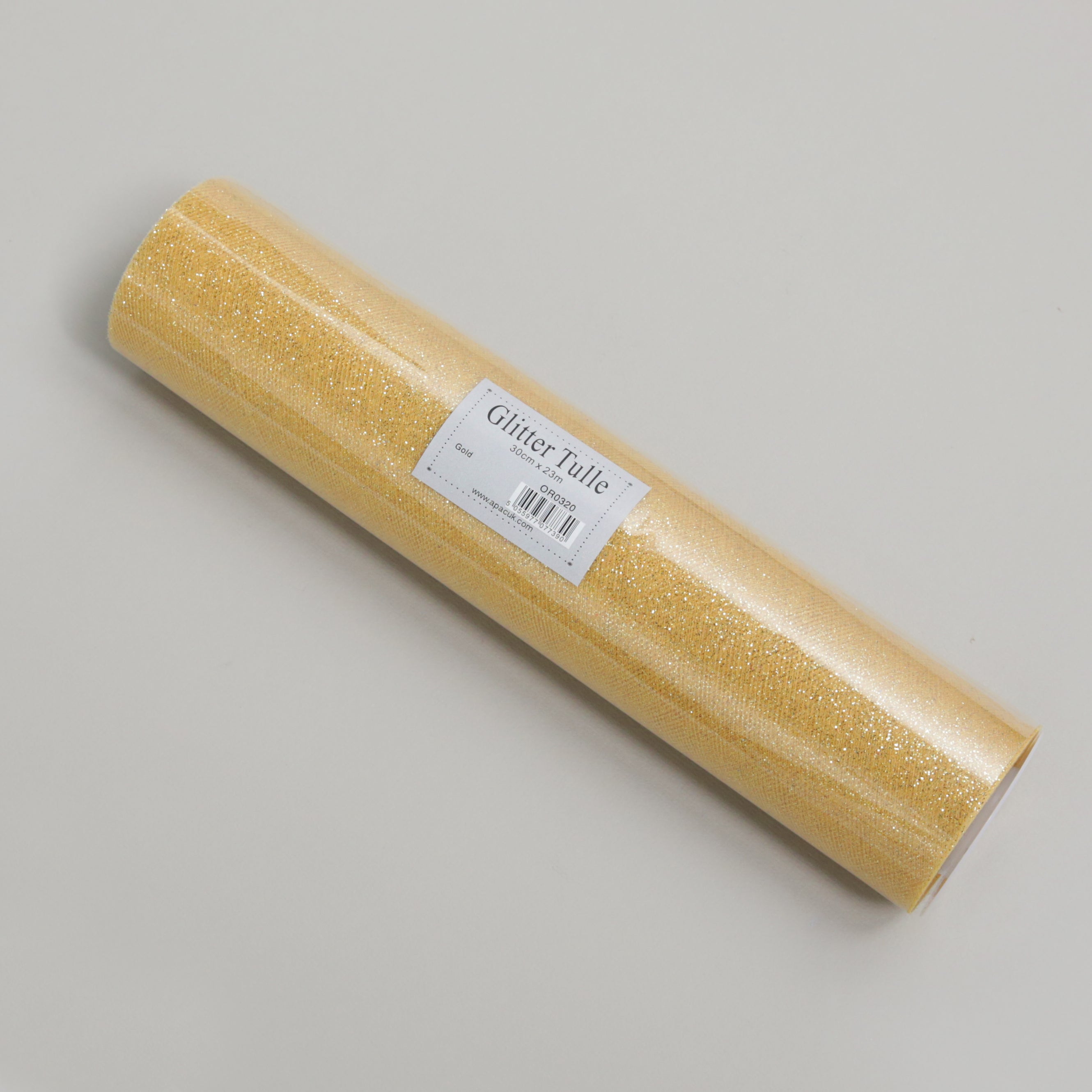 Glitter Tulle Roll - Various Colours Available