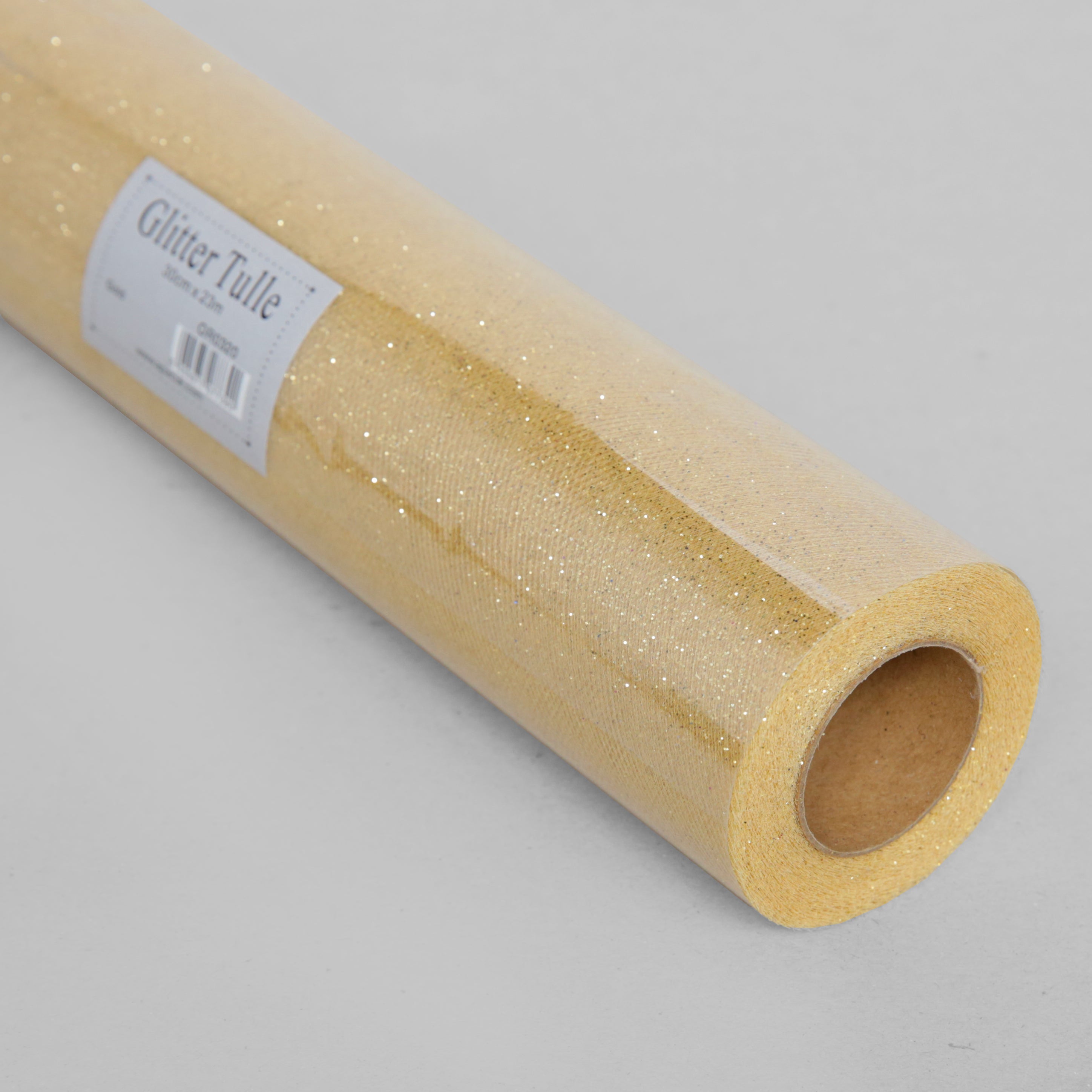 Glitter Tulle Roll - Various Colours Available