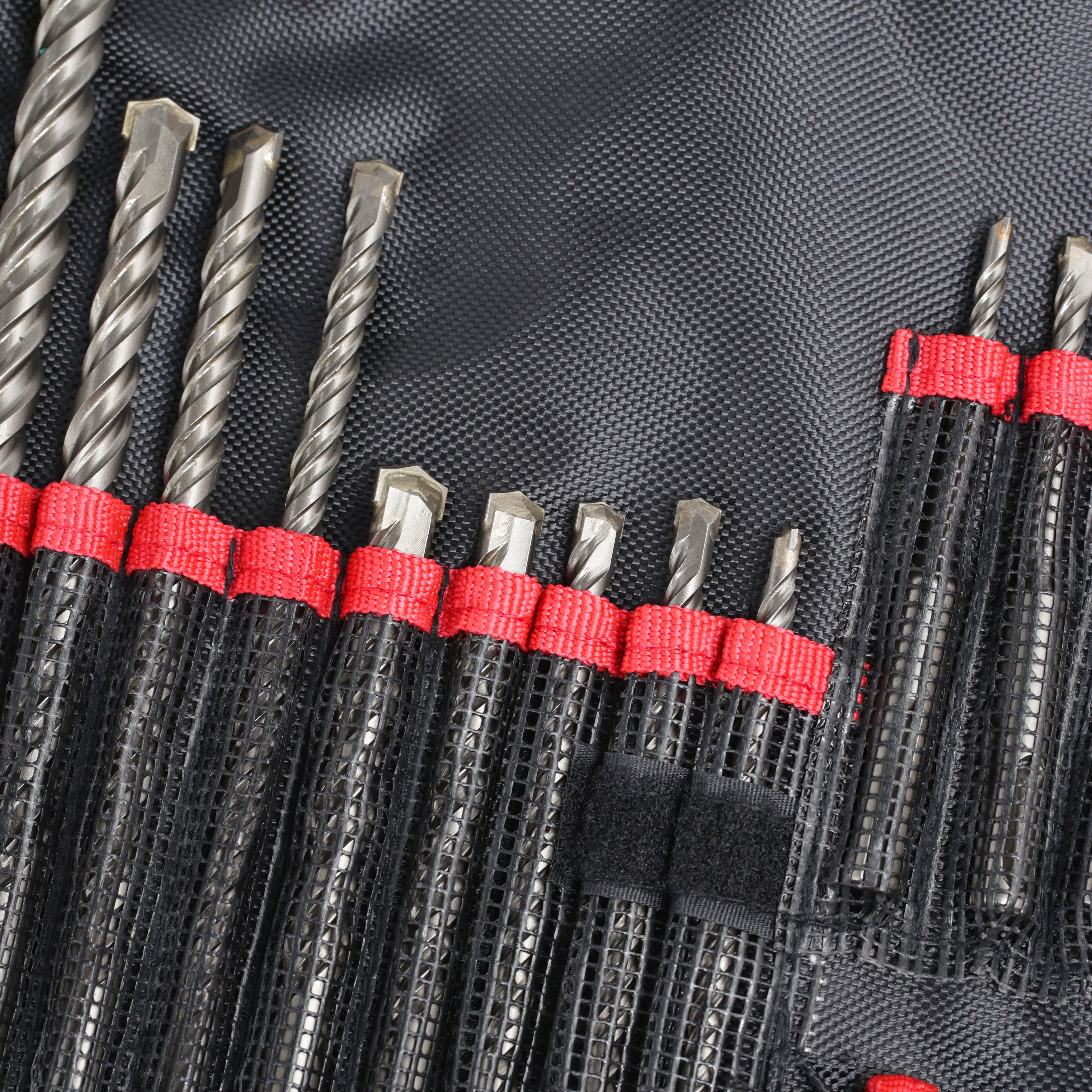 Total SDS PLus Hammer Drill Bits and Chisel Set - 17pcs- TACSD91701