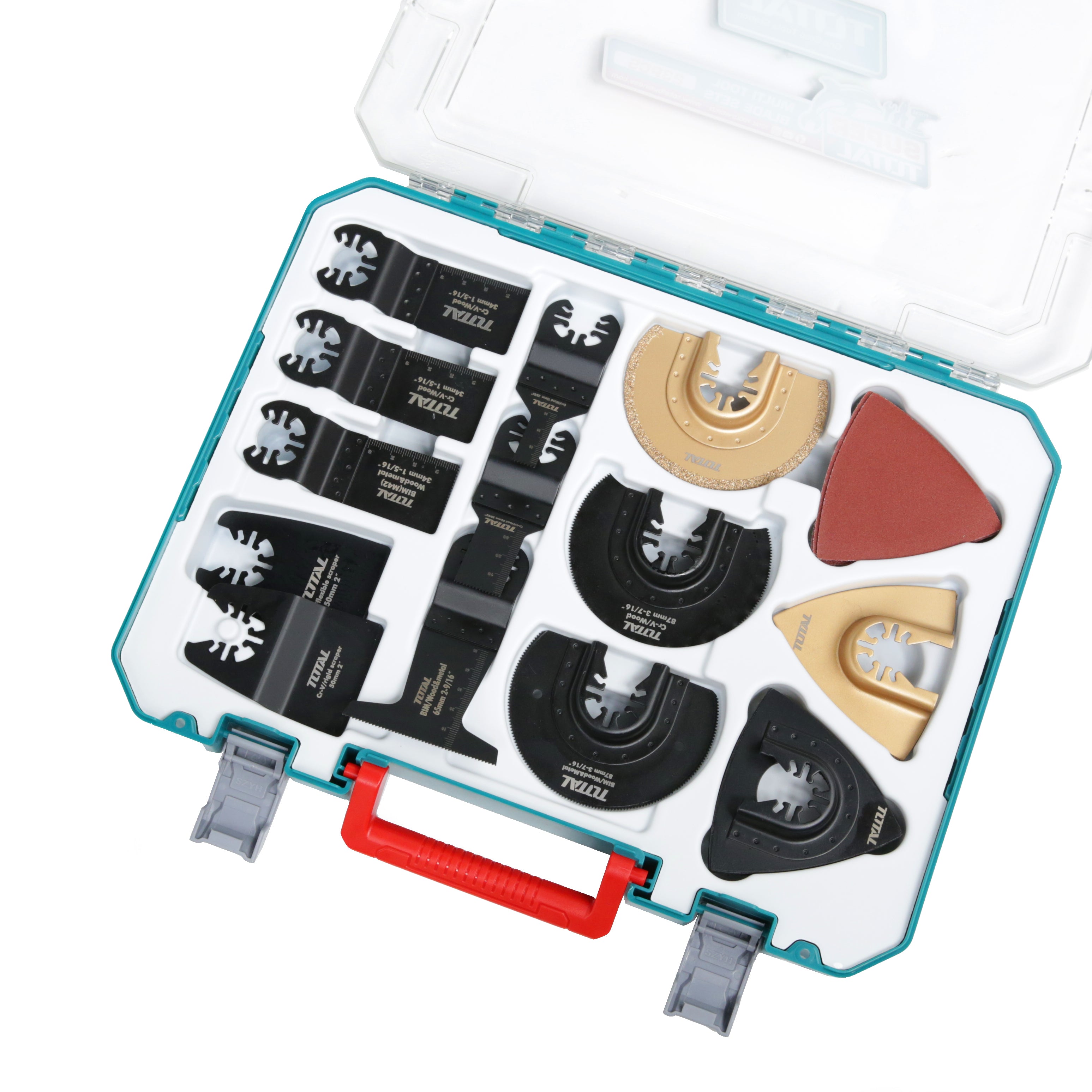 Total Multi Tool Blades Set - 23pcs - TAKTMT2301