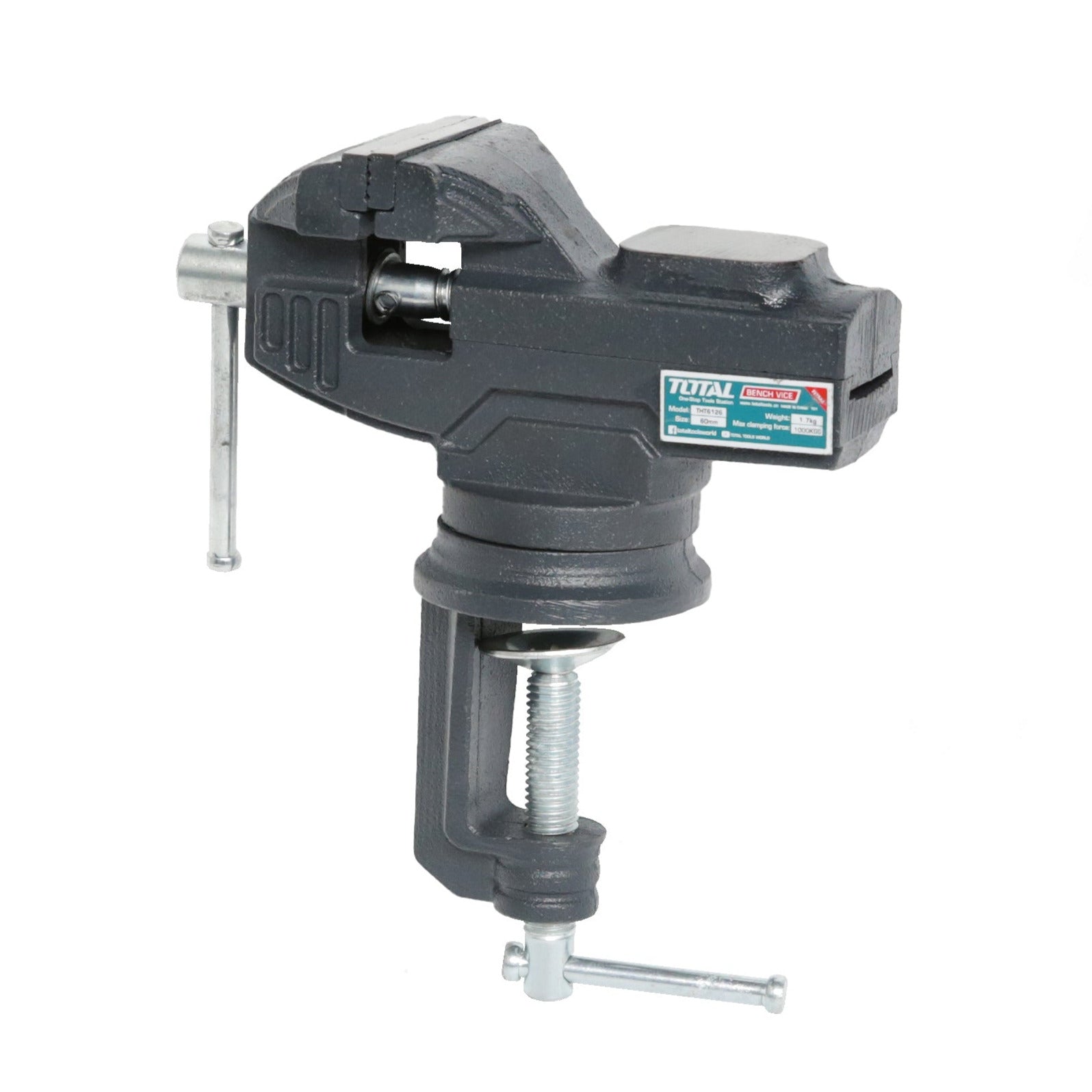 Total Bench Vice 60mm (2-3/8") - THT6126