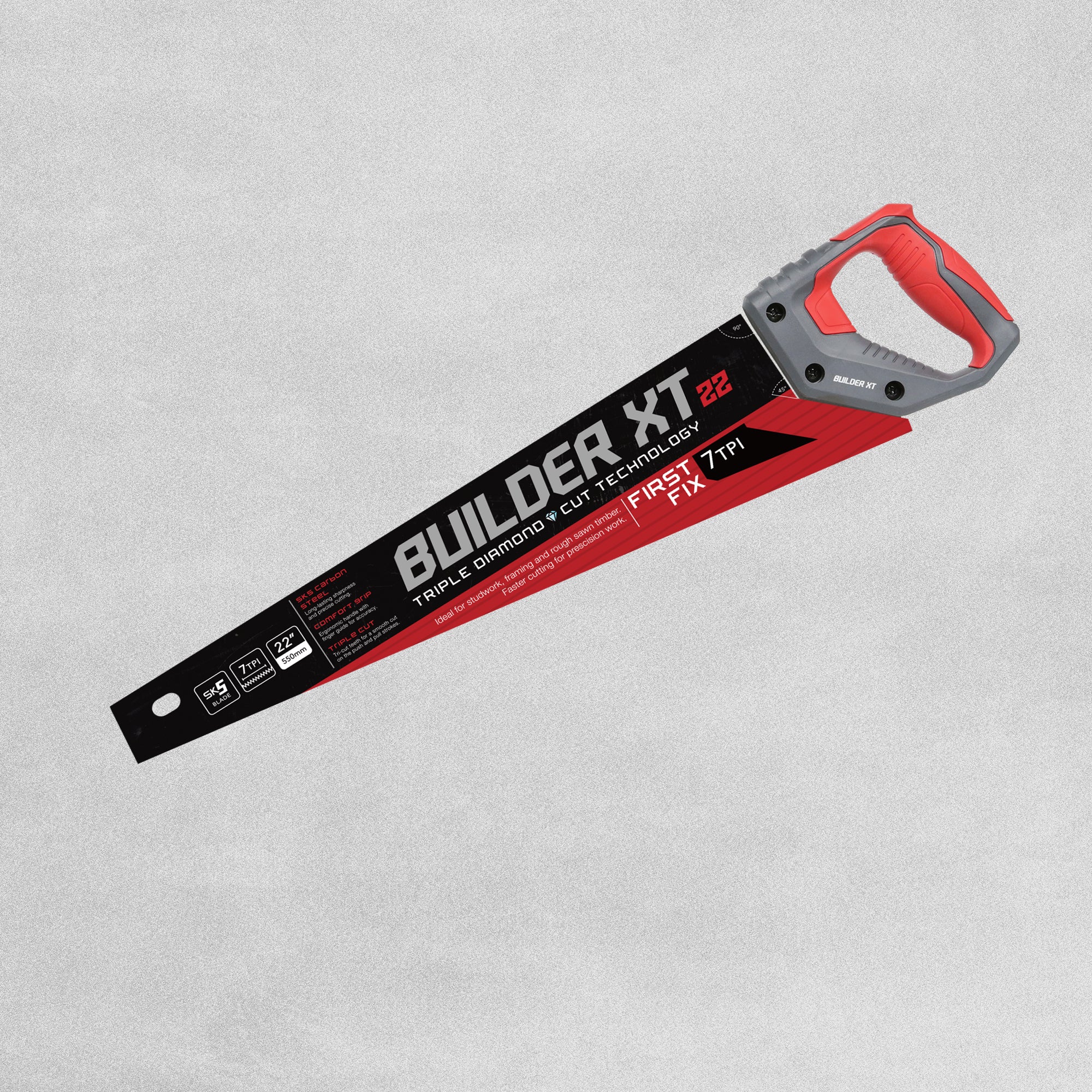 Builder XT - First Fix Hand Saw - Various Lengths Available