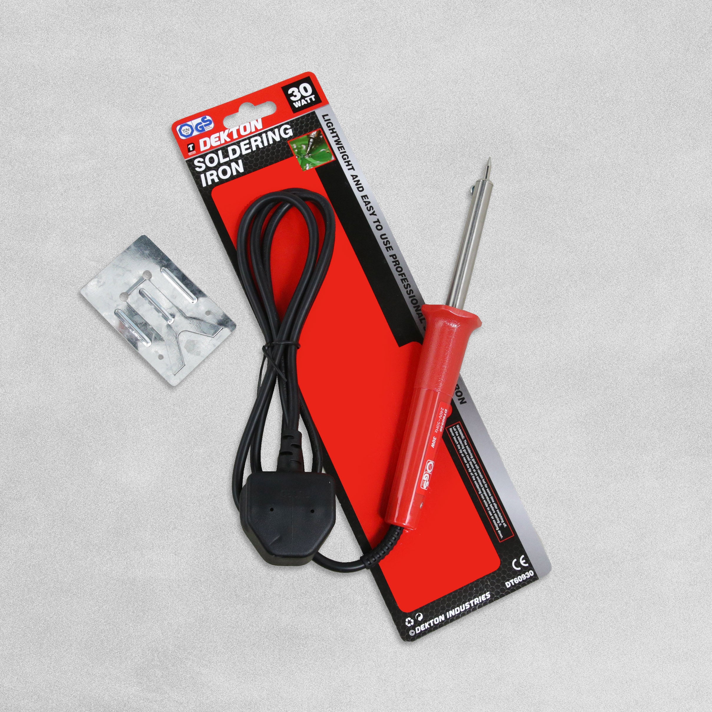Dekton Mains Powered Soldering Iron - 30W