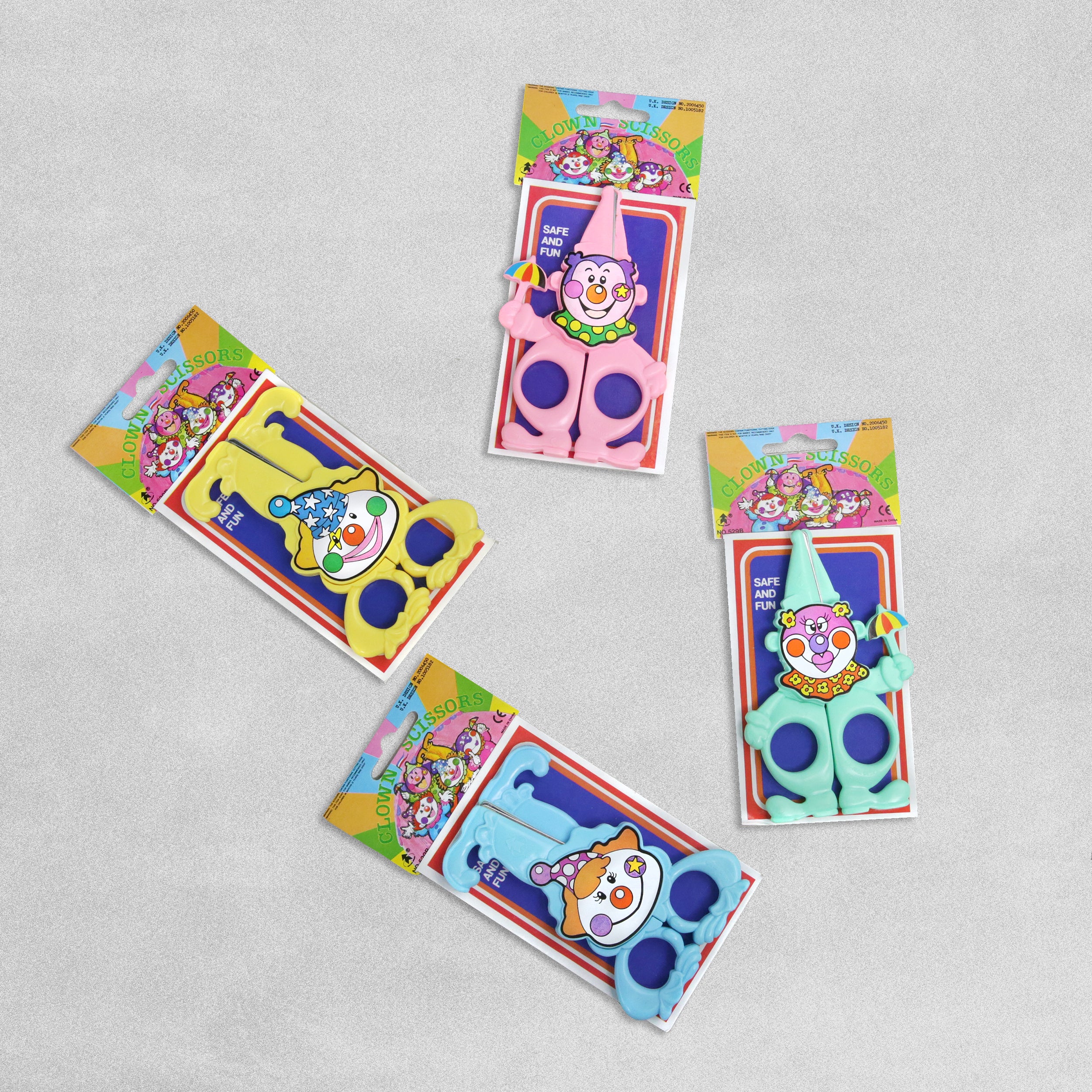 Clown Scissors - Various Colours