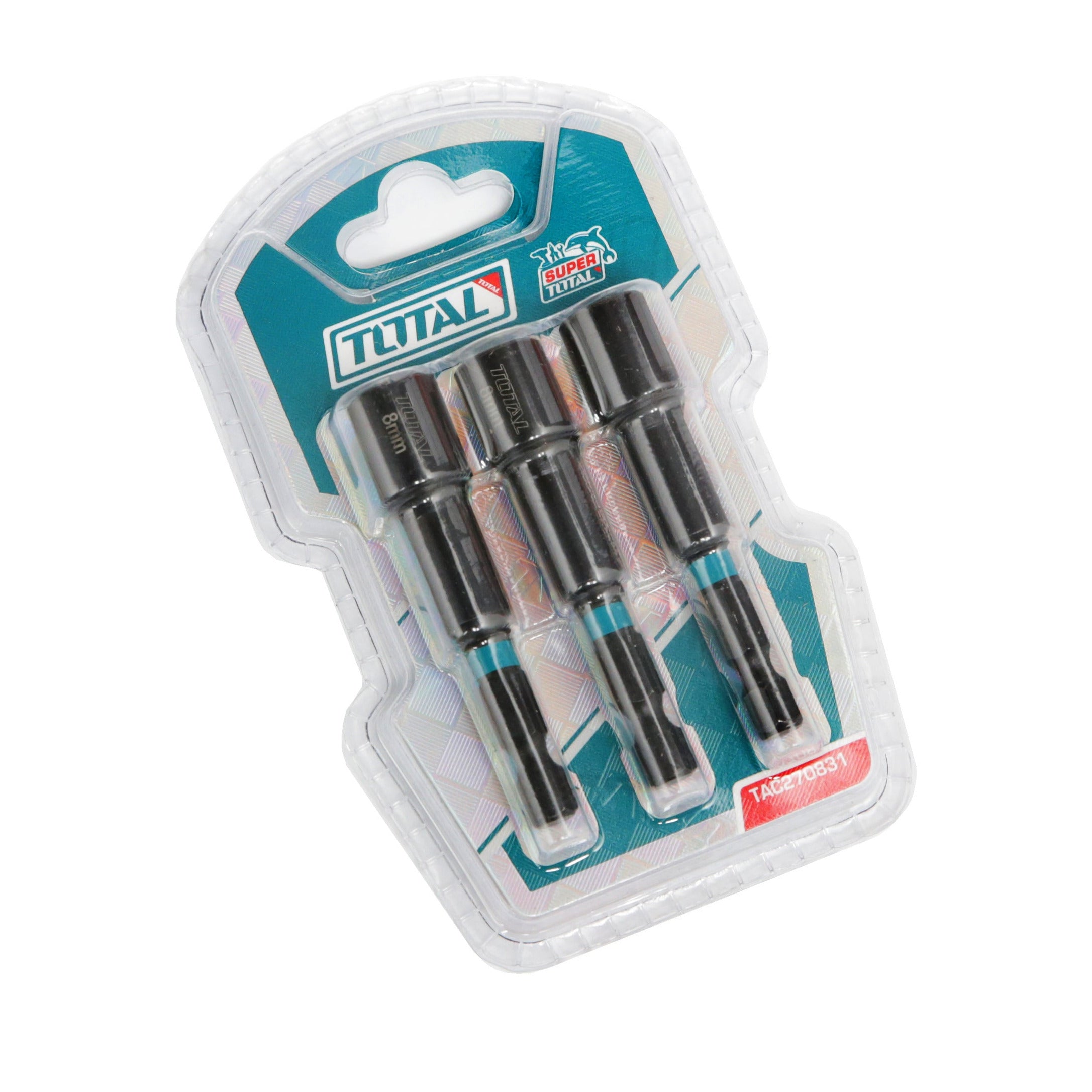 Total 3pc Magnetic Nut Set 8mm - TAC270831