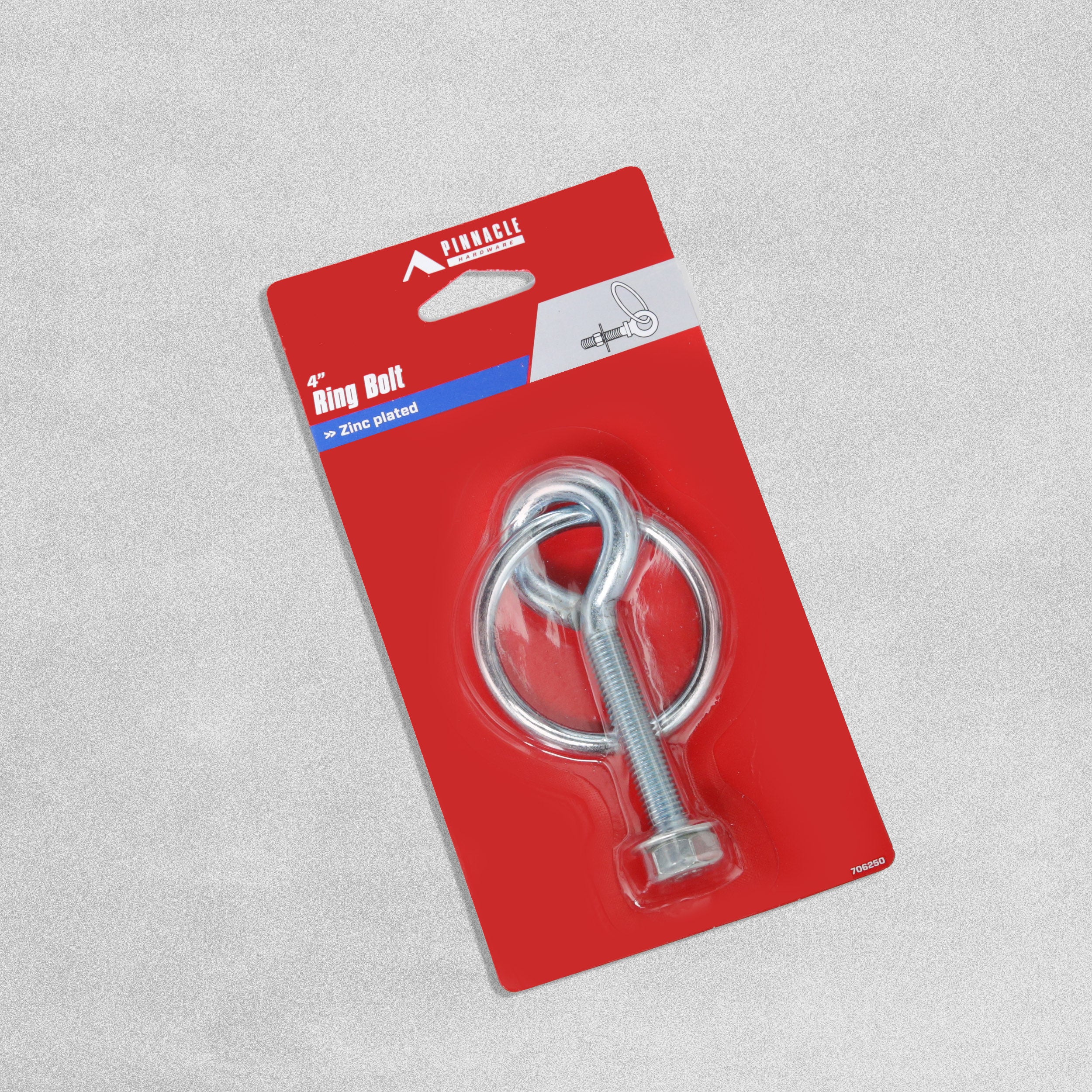 Sandleford Pinnacle Hardware - Ring Bolt Zinc Plated 4"