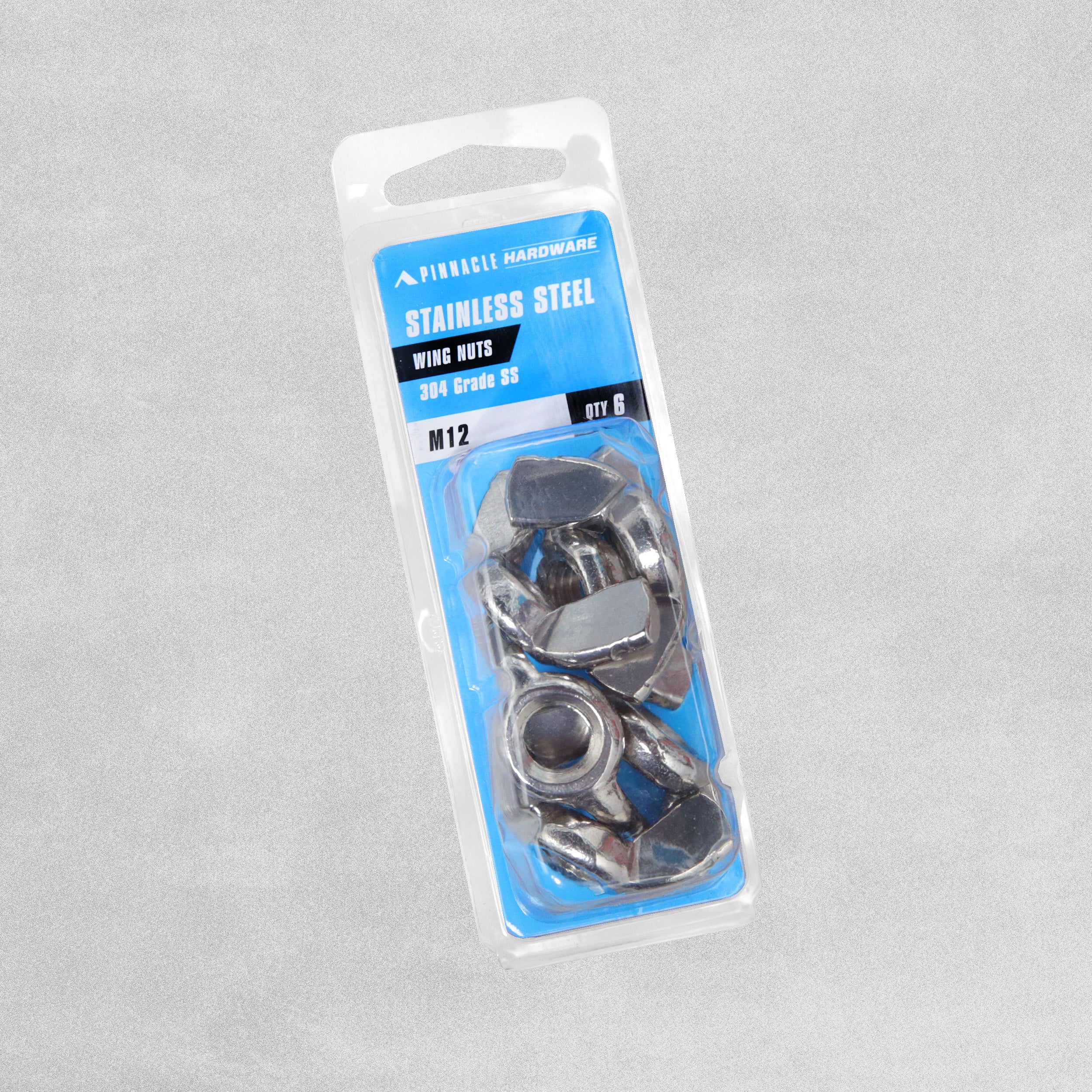 Sandleford Stainless Steel Wing Nuts - 304 Grade SS - M12 - 6pcs