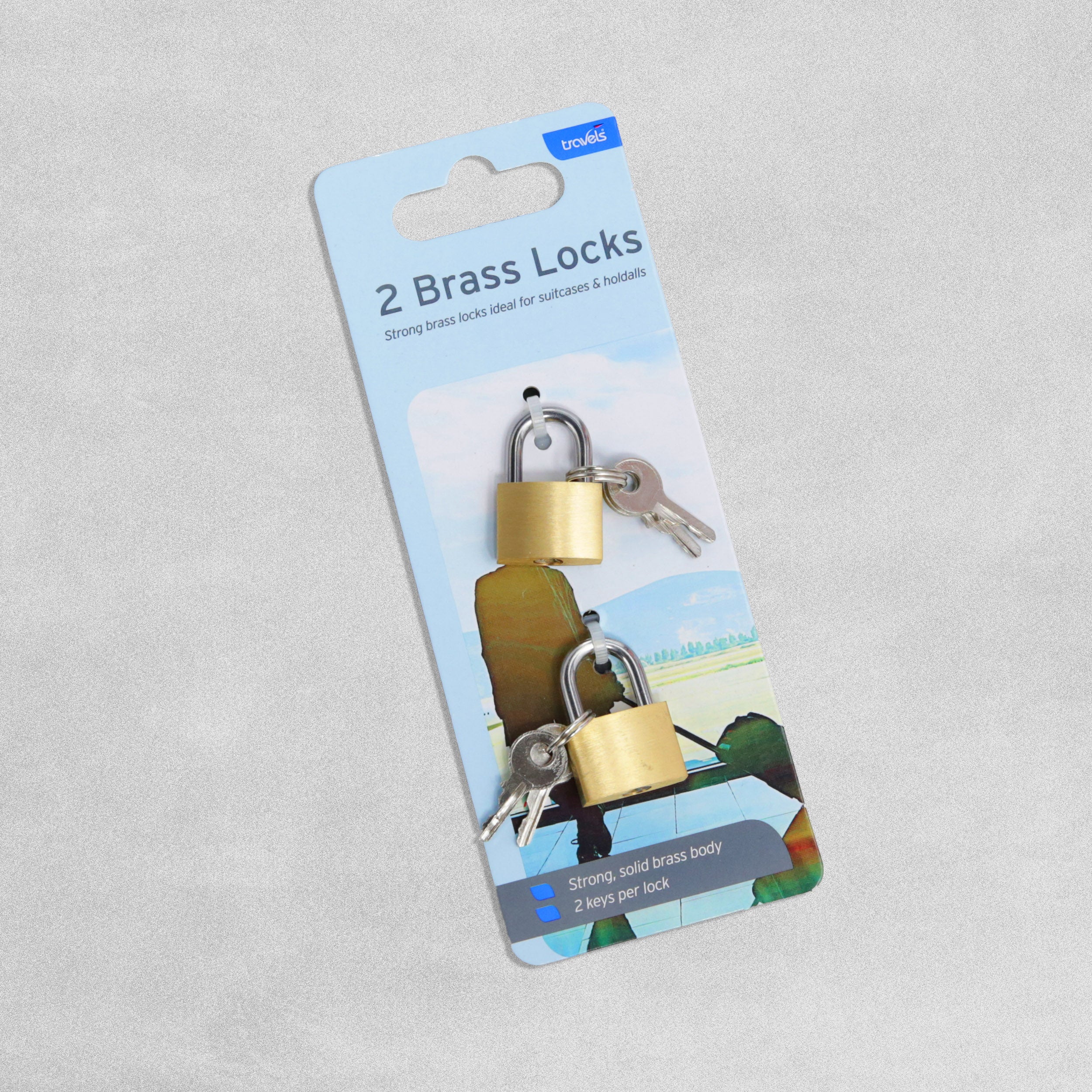 Travels Brass Locks - 2pcs