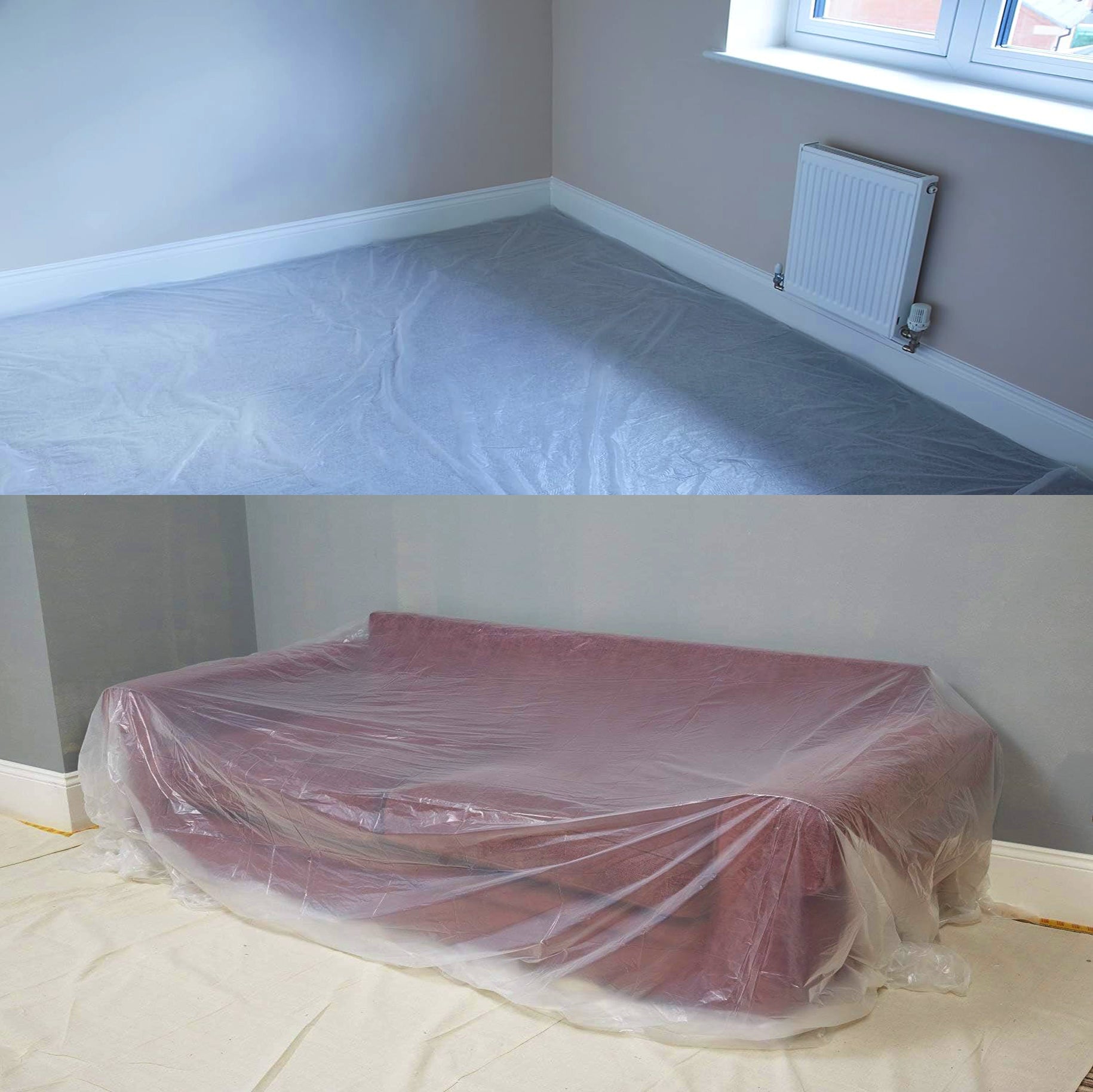 Protective Roll Dust Sheet - 2m x 50m