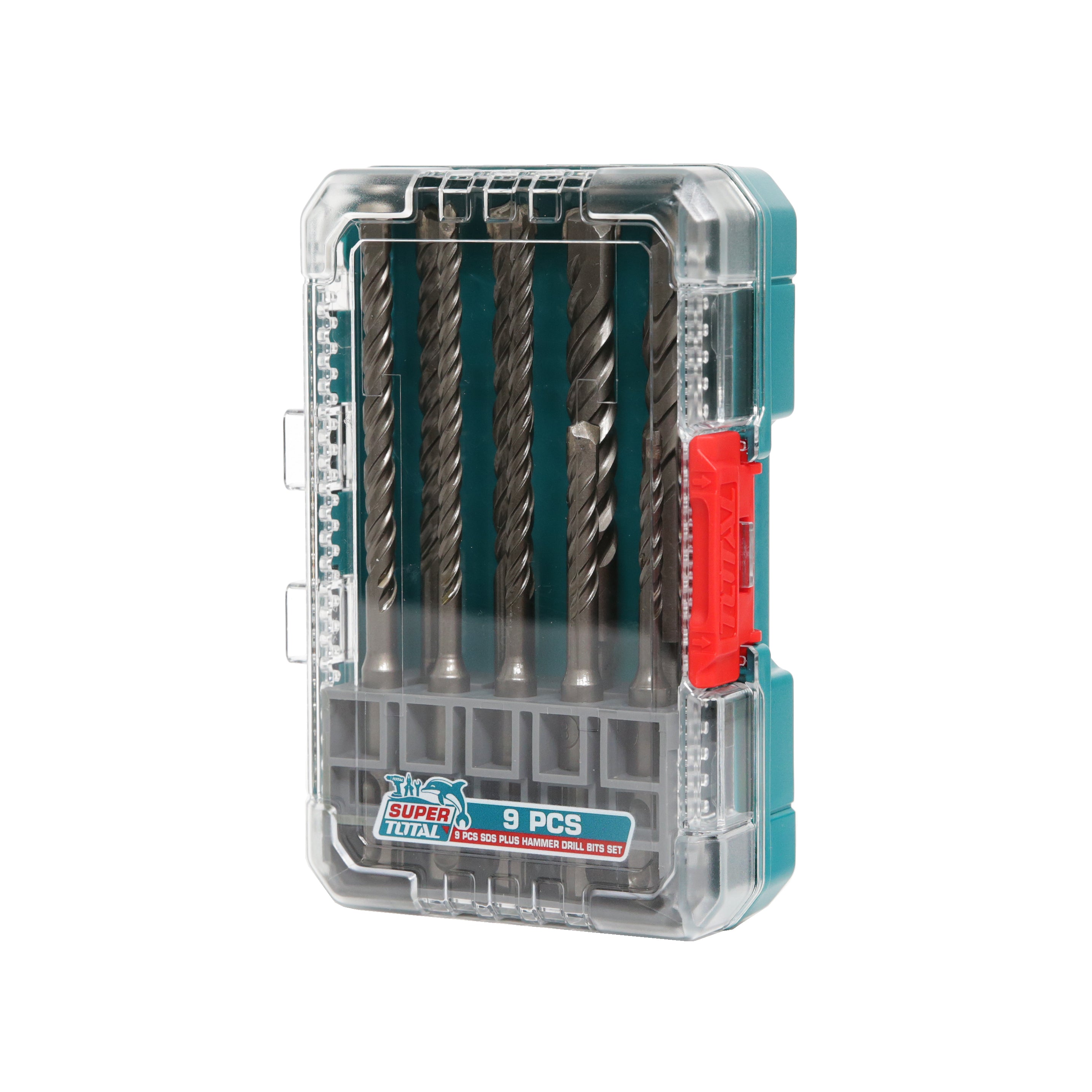 Total SDS Plus Hammer Drill Bits Set - 9pcs - TACSDL30906