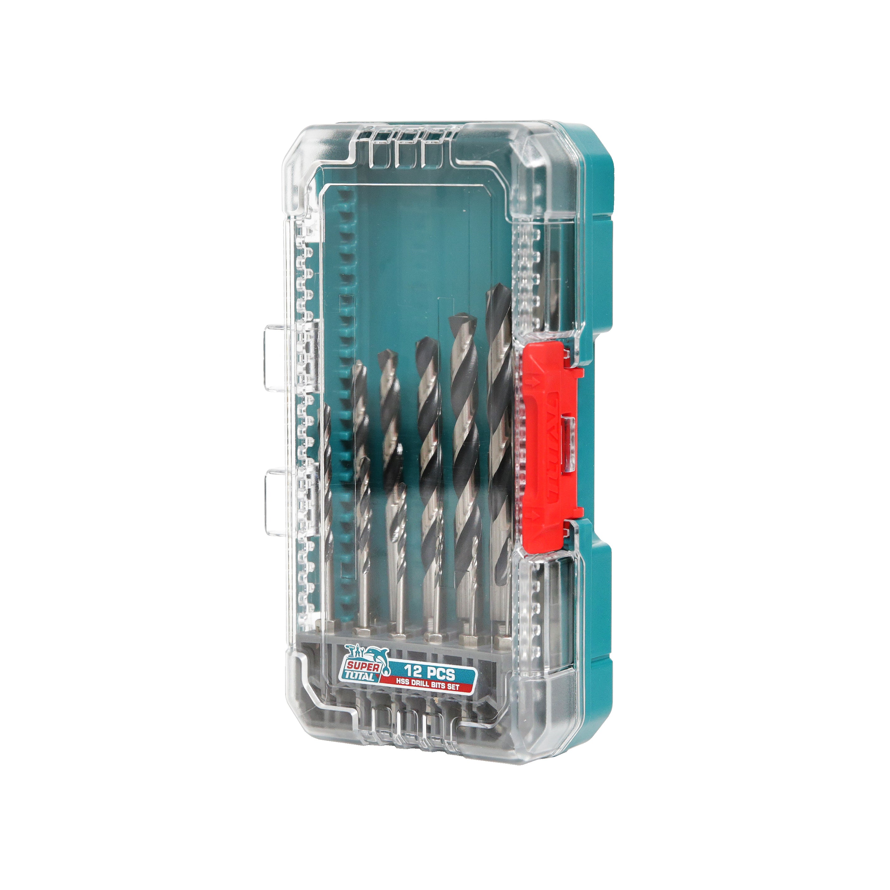 Total 4341 HSS Drill Bits Set - 12pcs - TACSDL11206