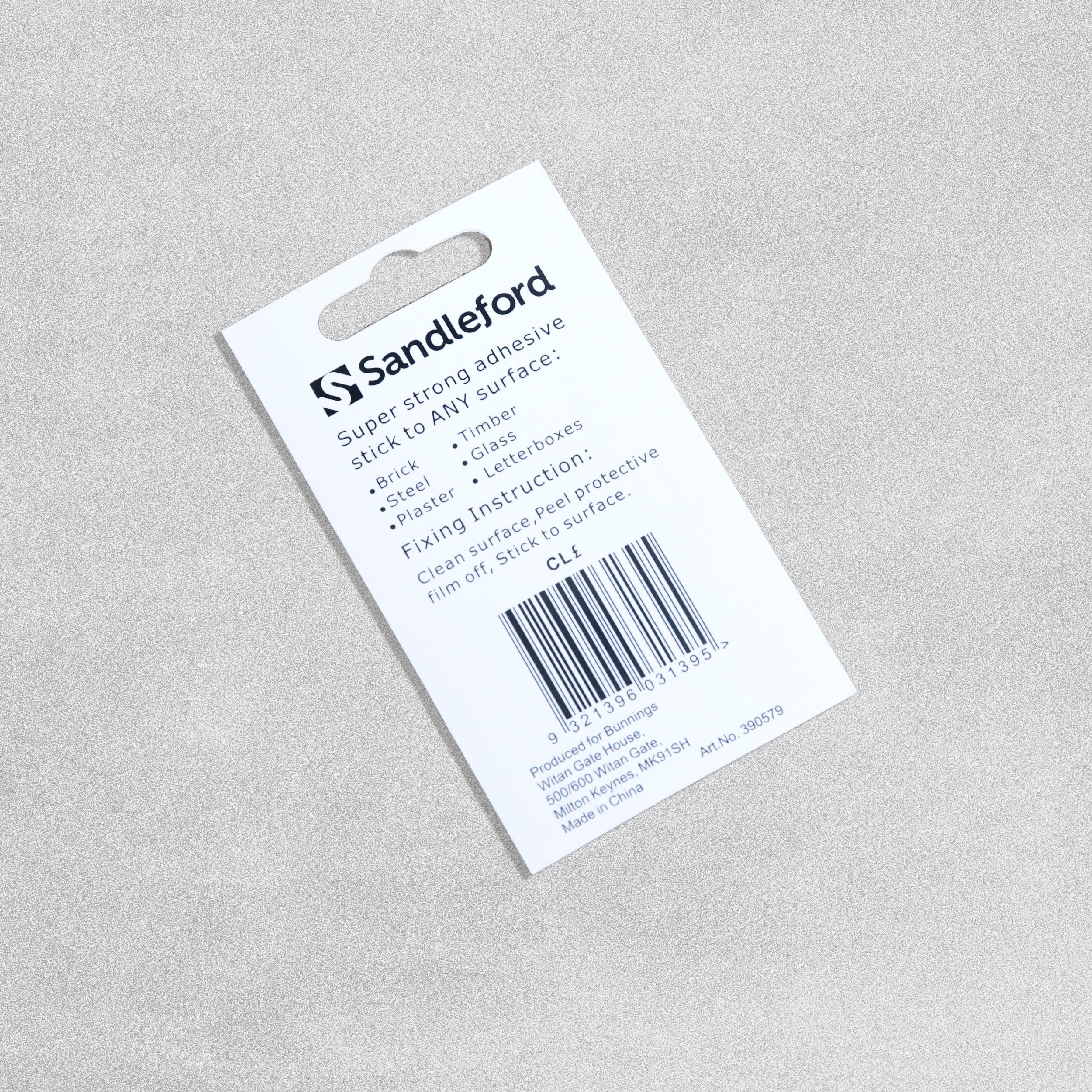 Sandleford Stick On Pound Sign - White & Black - 43mm x 83mm