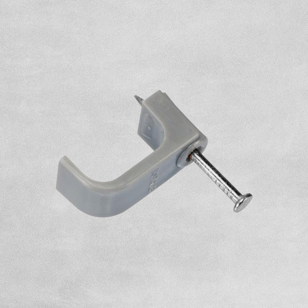 Status Grey Cable Clips - 2.5mm
