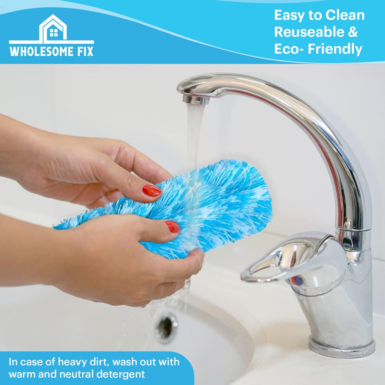 Wholesome Fix Feather Duster - Various Colours Available