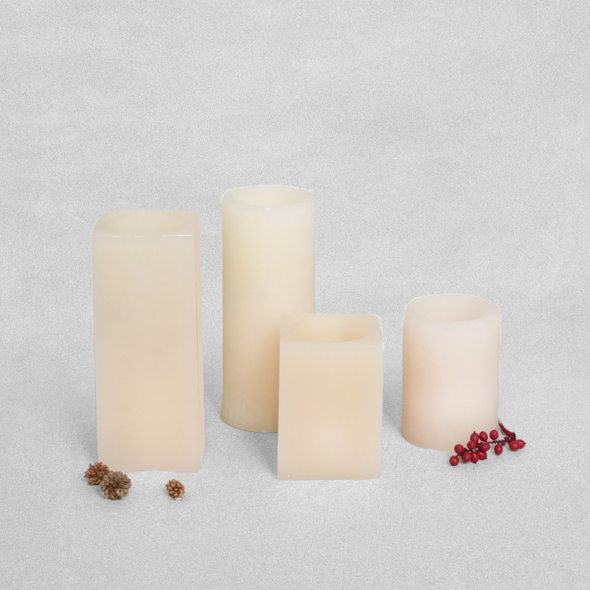 Wax LED Candle - Various Sizes Available