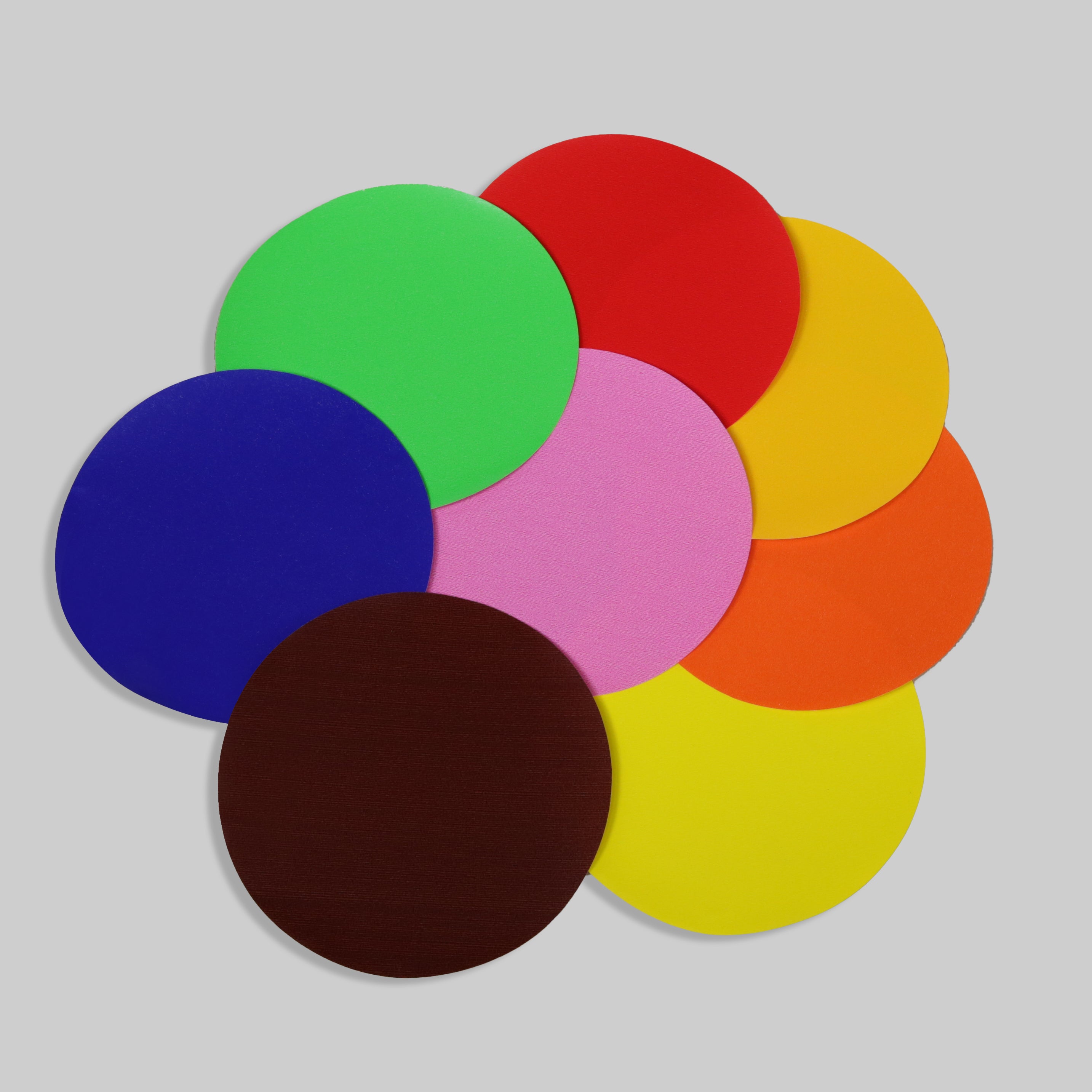 Gloss Gummed Circles - 150mm - 100pcs