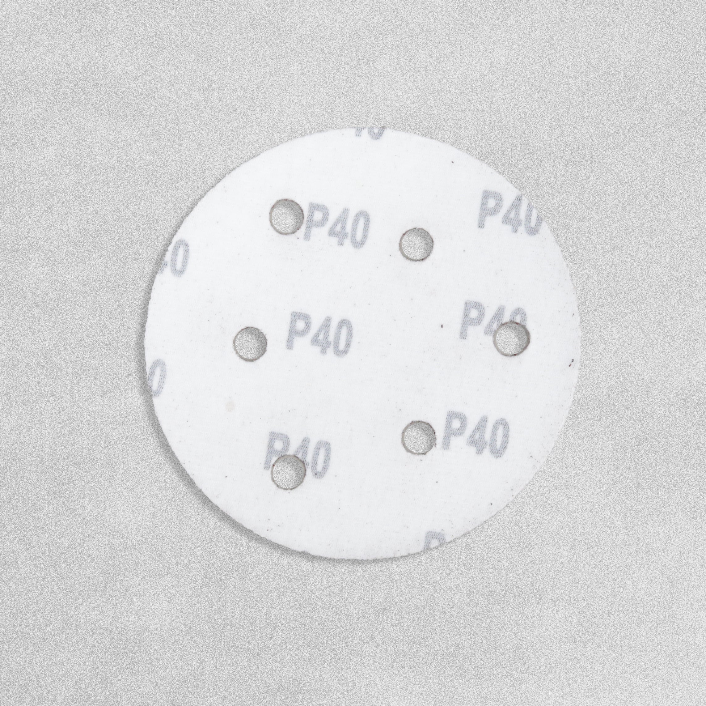 Dekton Hook & Loop Orbital Sanding Disks 125mm - Extra Coarse 40 Grit