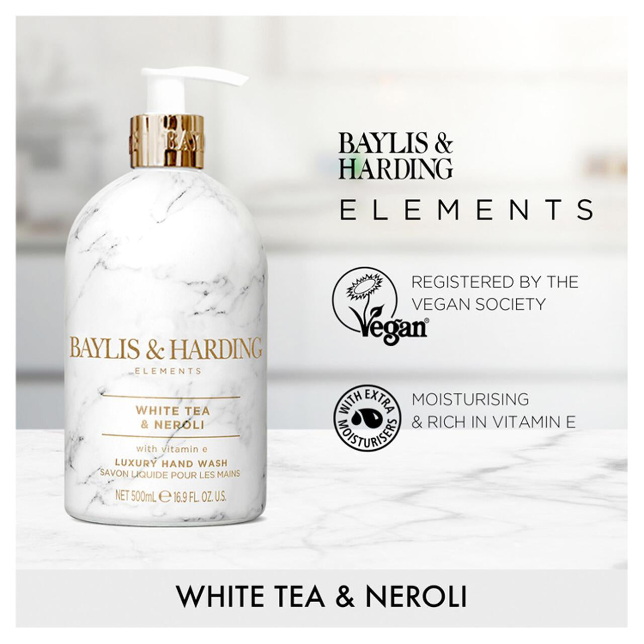 Baylis & Harding Elements White Tea & Neroli Hand Wash