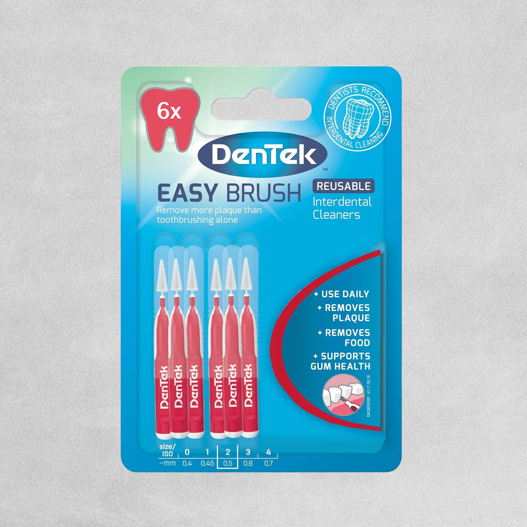 Dentek Easy Brush Reusable Interdental Brushes - Various Sizes Available