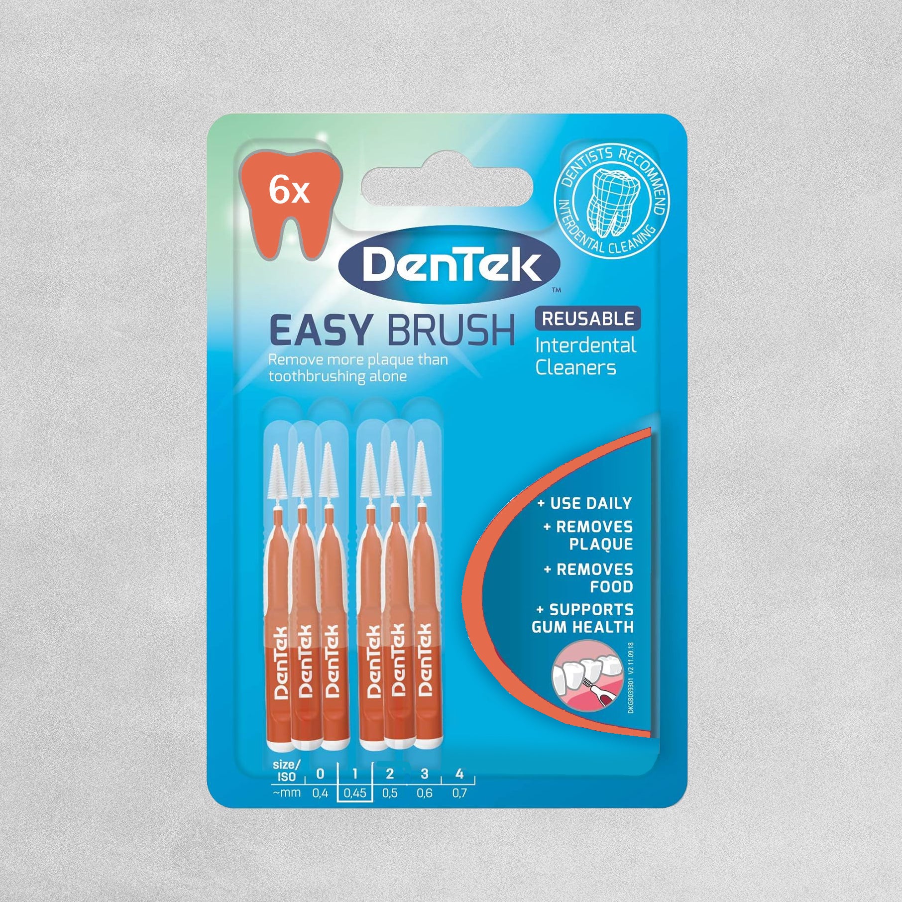 Dentek Easy Brush Reusable Interdental Brushes - Various Sizes Available