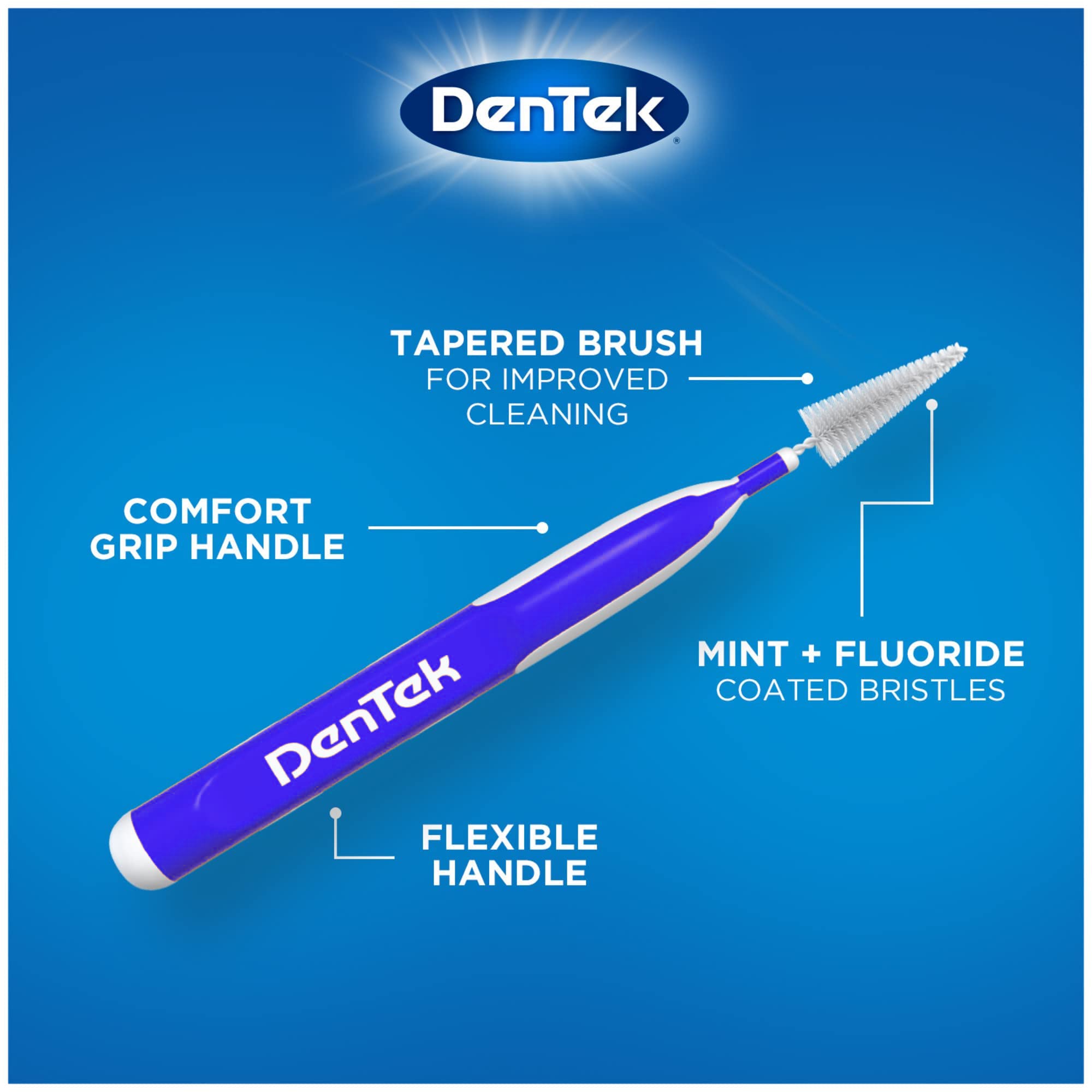 Dentek Easy Brush Reusable Interdental Brushes - Various Sizes Available