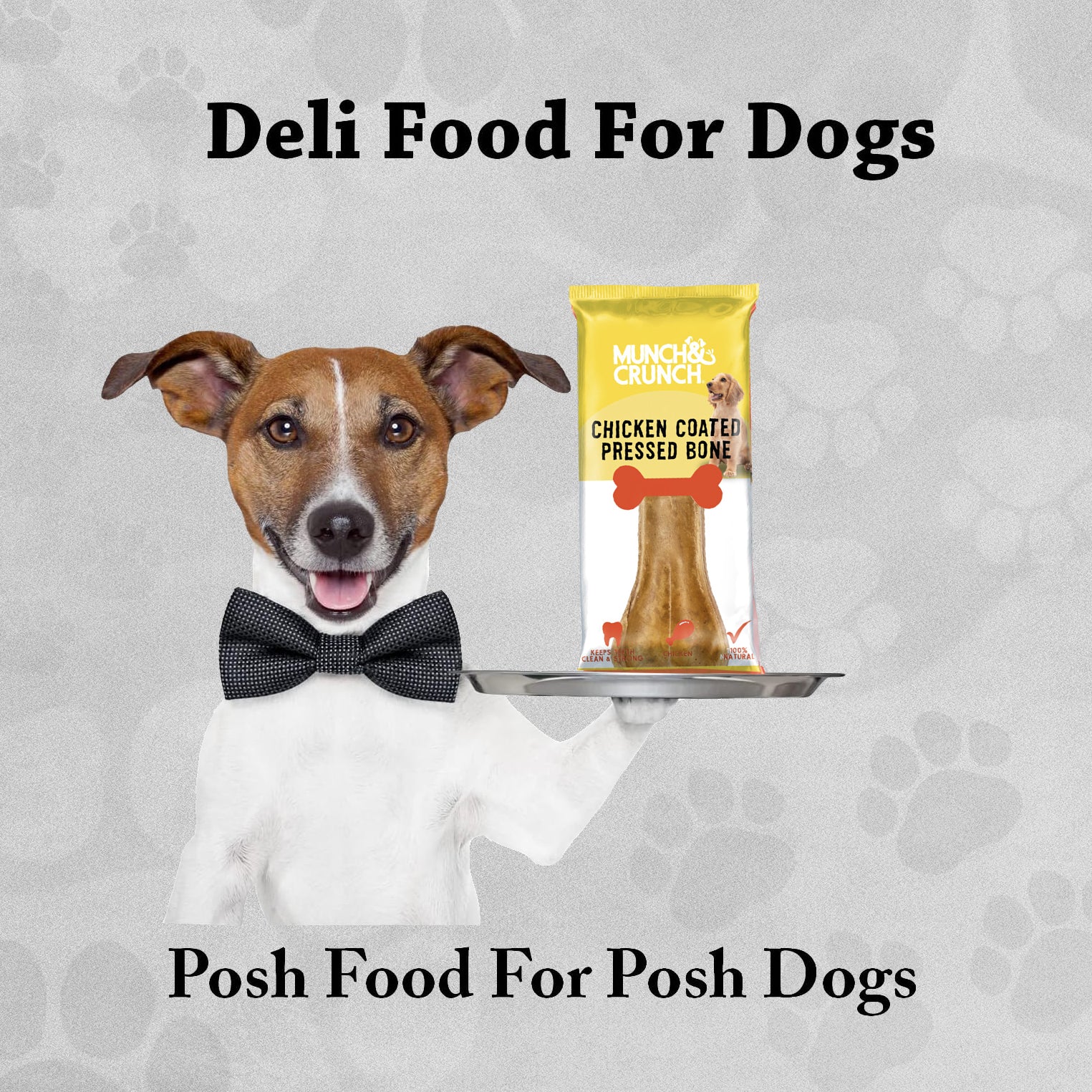 Chicken Coated Pressed Bone Munch & Crunch Dog Treats