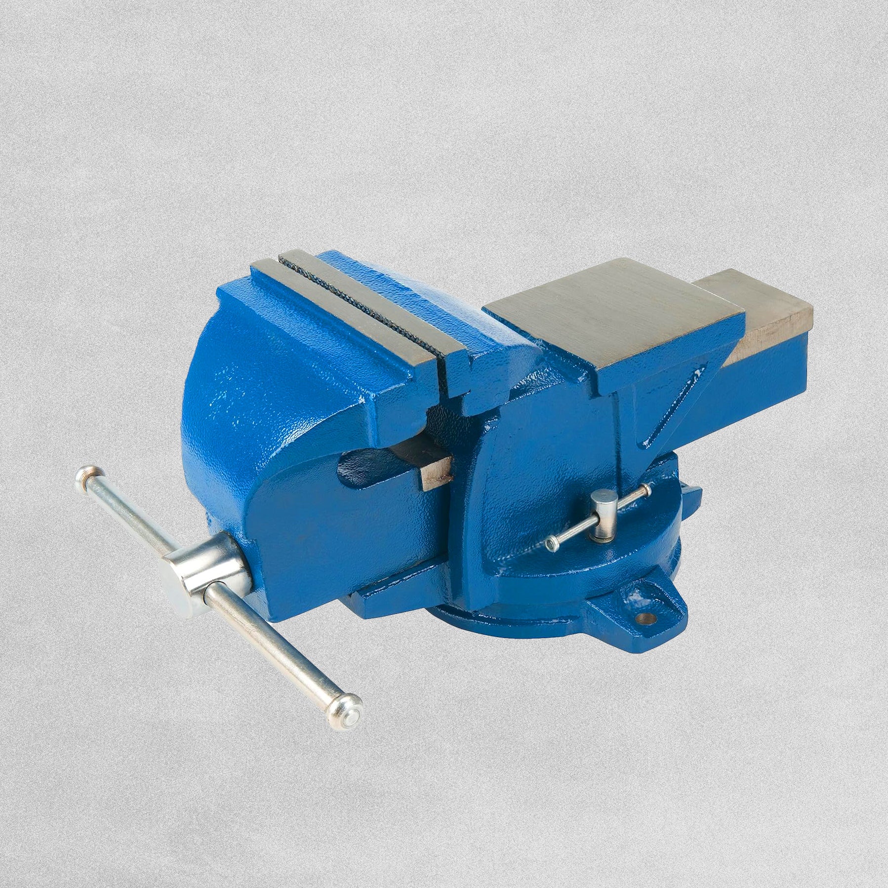 Silverline 6" (150mm) Engineers Workshop Vice Swivel Base 16kg 160mm Jaw Capacity