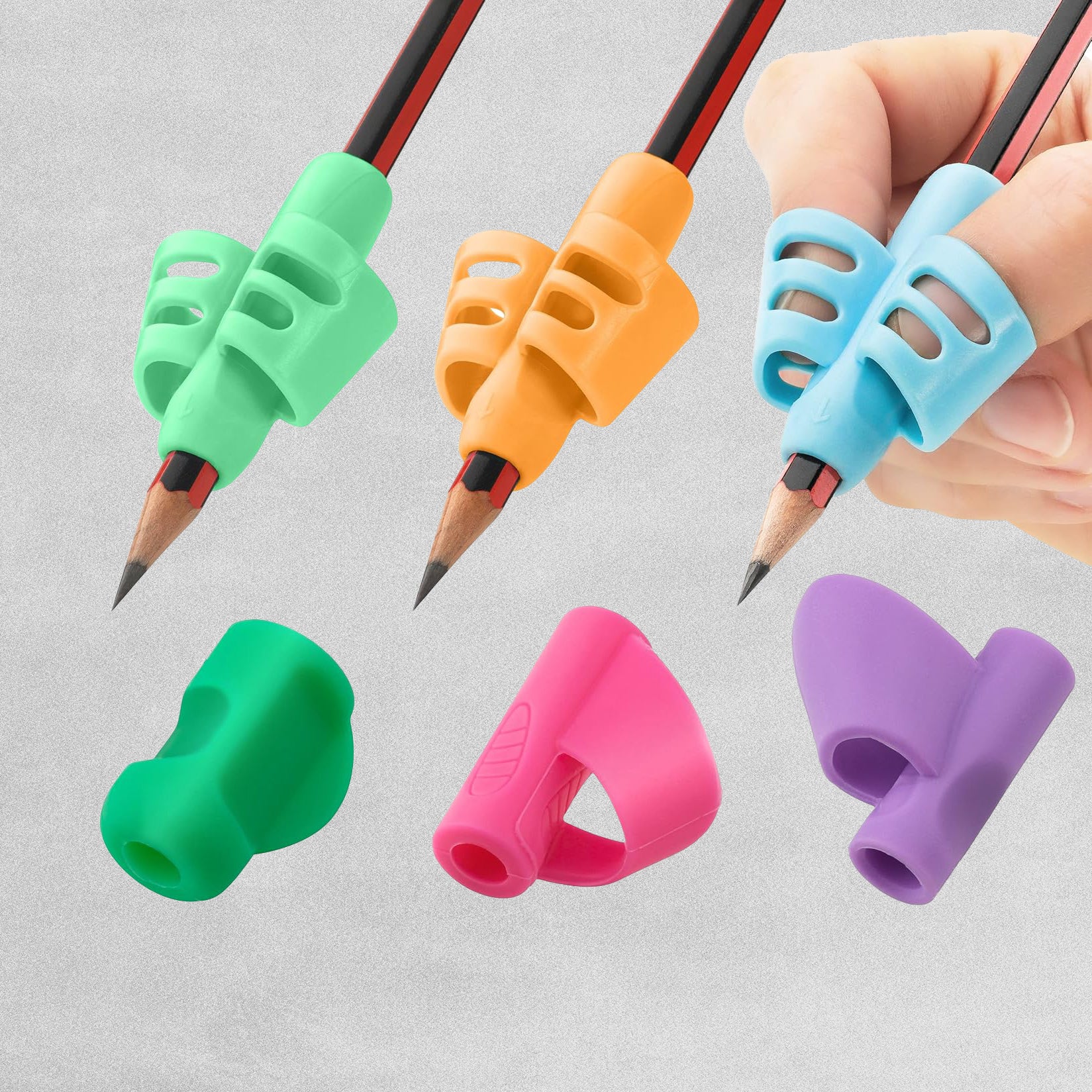 Stylo Pencil Grips - 6pcs