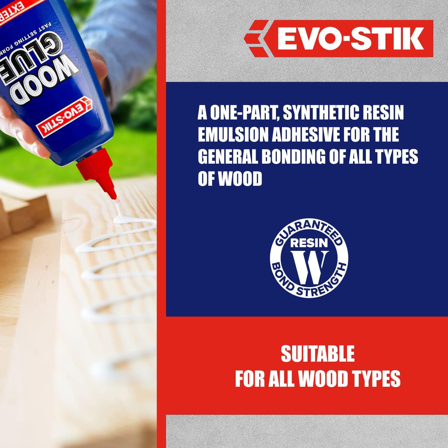 Eco-Stick All Purpose Exterior Wood Glue - 500ml