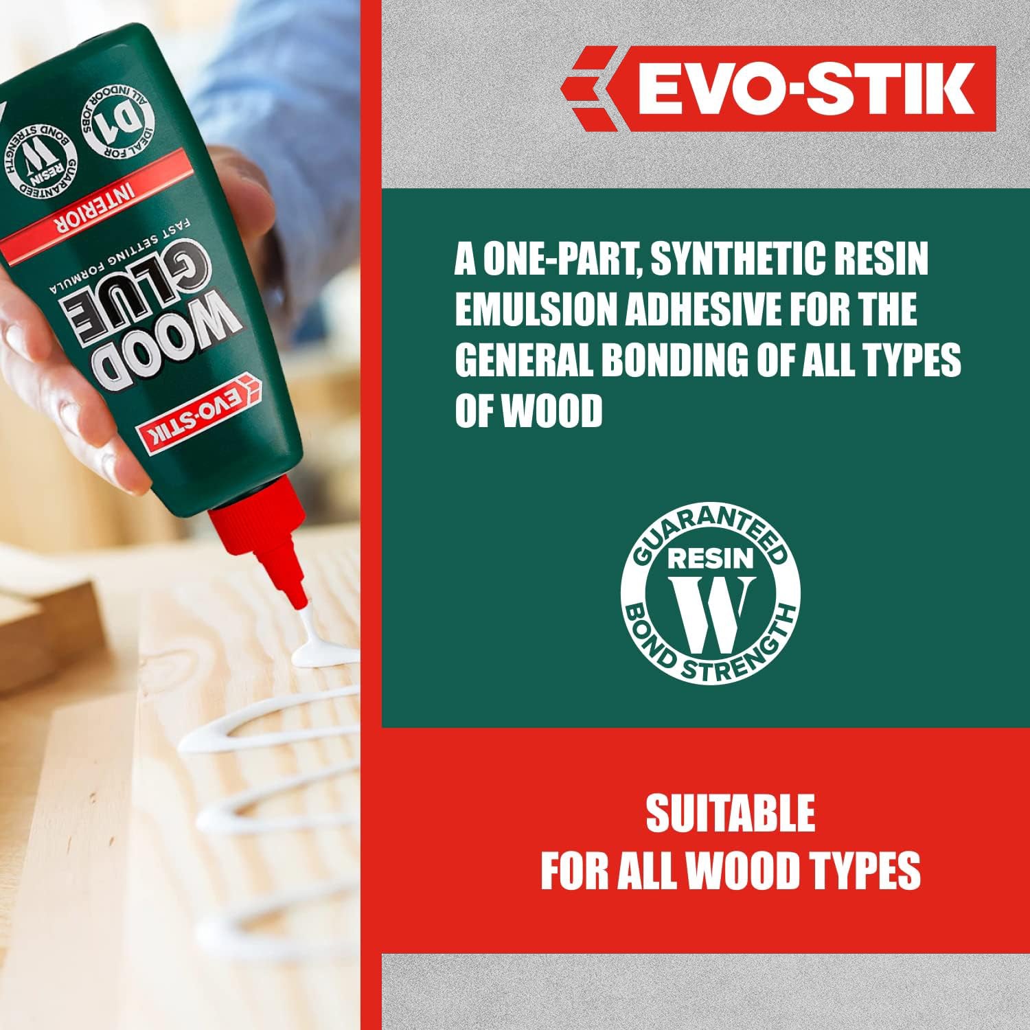 Eco-Stick All Purpose Indoor Wood Glue - 500ml