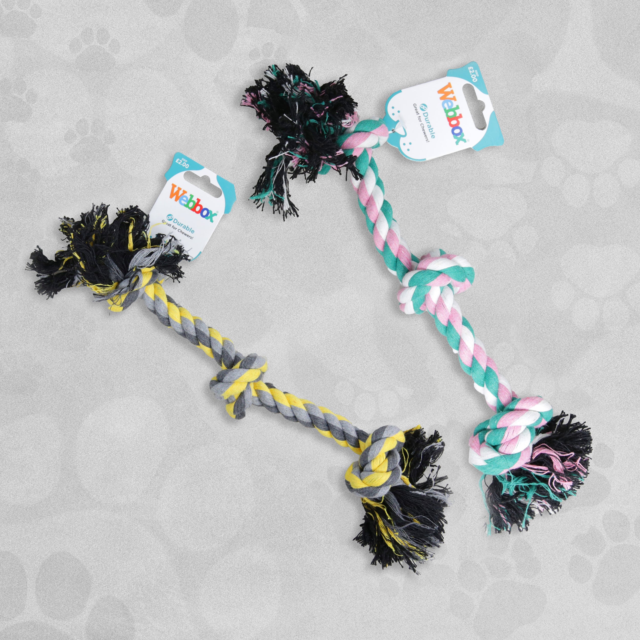 Webbox Knotted Dog Toy - Various Designs Available