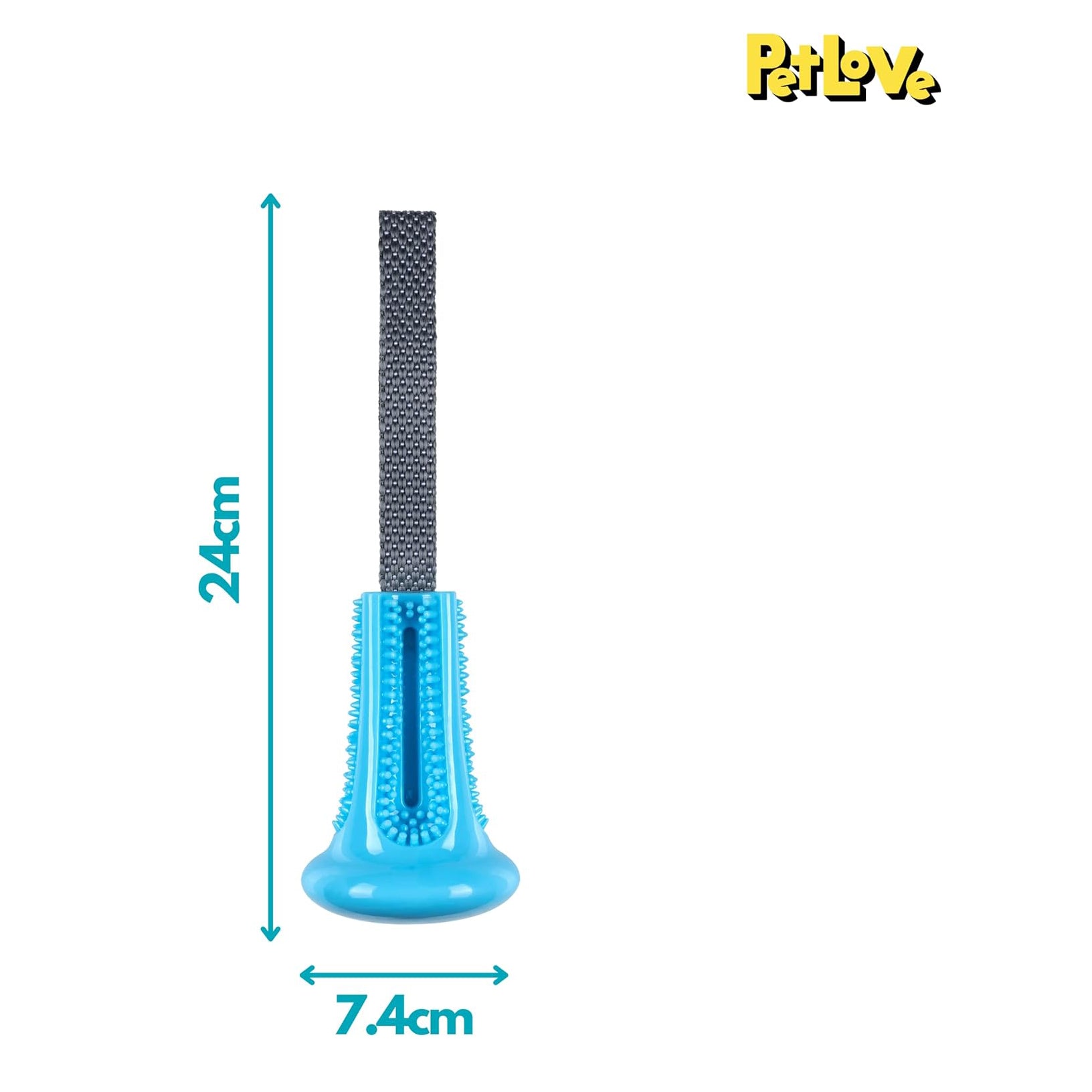 PetLove Nuzzle Puzzle Fling & Forage Bell Dog Toy