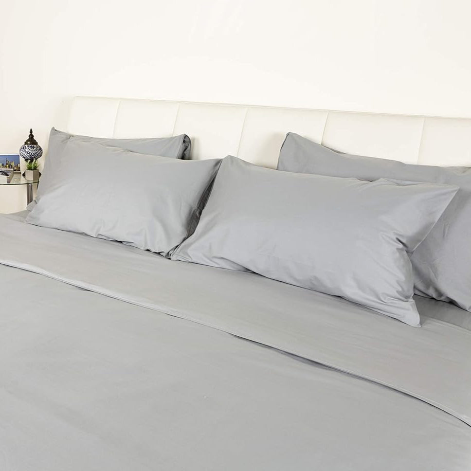 Smart Silk 100% Cotton Sateen Finish Duvet Cover - Various Sizes & Colours