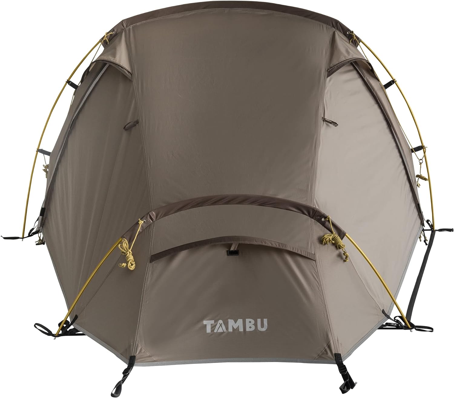 Tambu Natuna - 2 Person Trekking Tunnel Tent - Brown