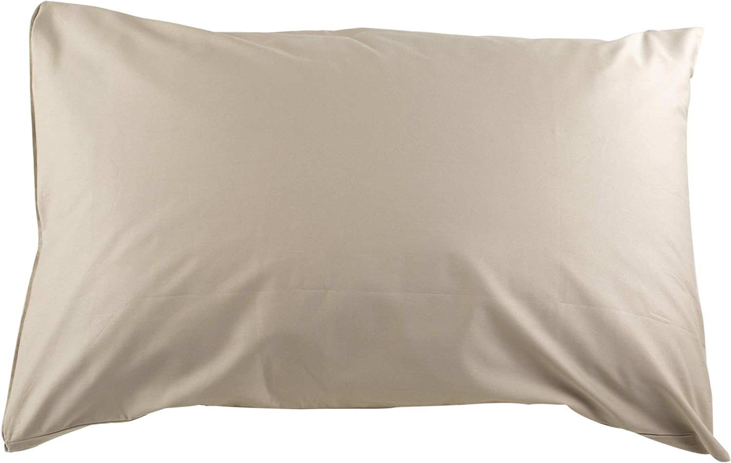 Smart Silk 100% Cotton Sateen Finish Set of 2 Pillow Cases - Standard Size 51cm x 77cm