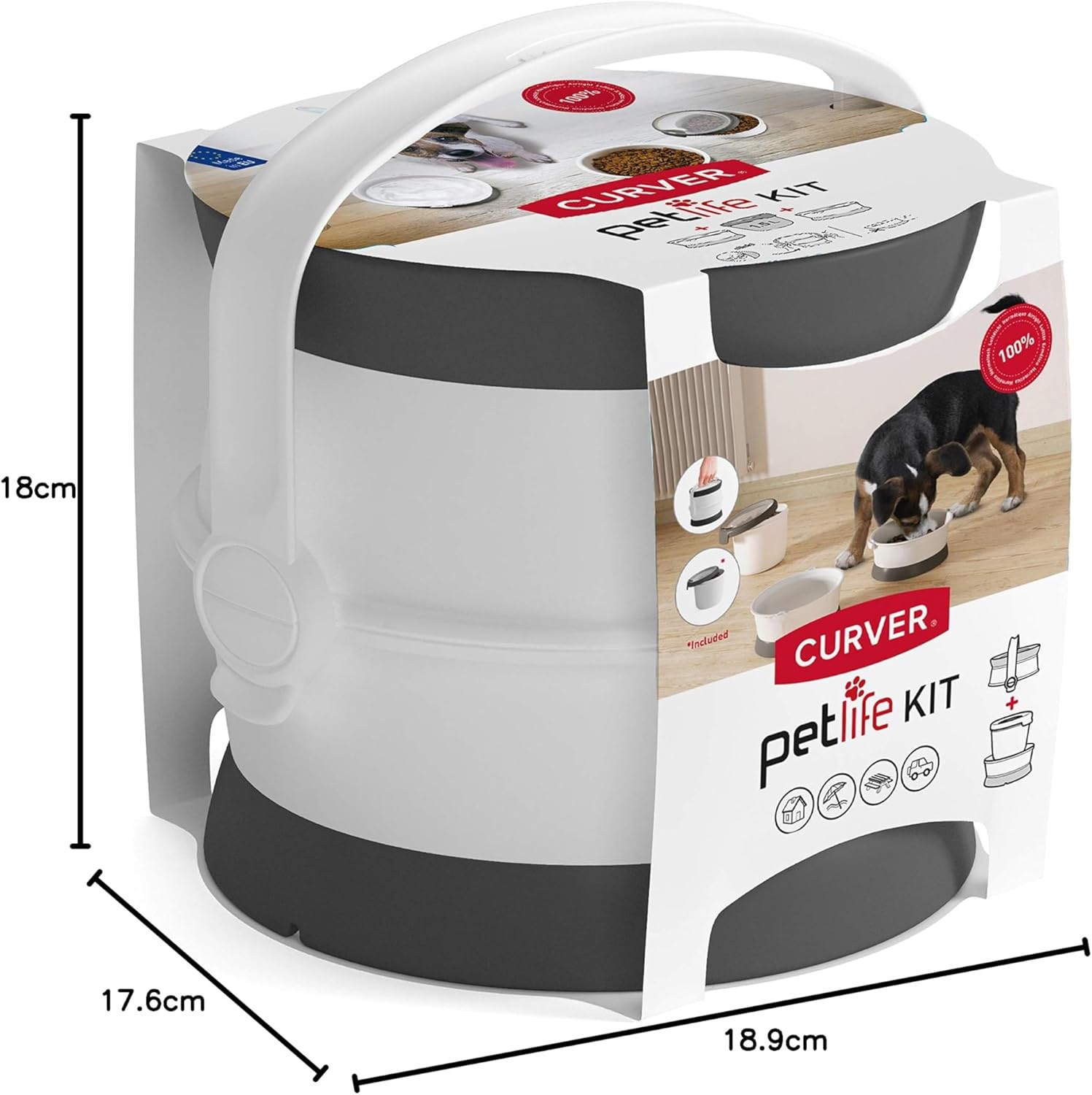 Curver Petlife Travel Kit - 18cm