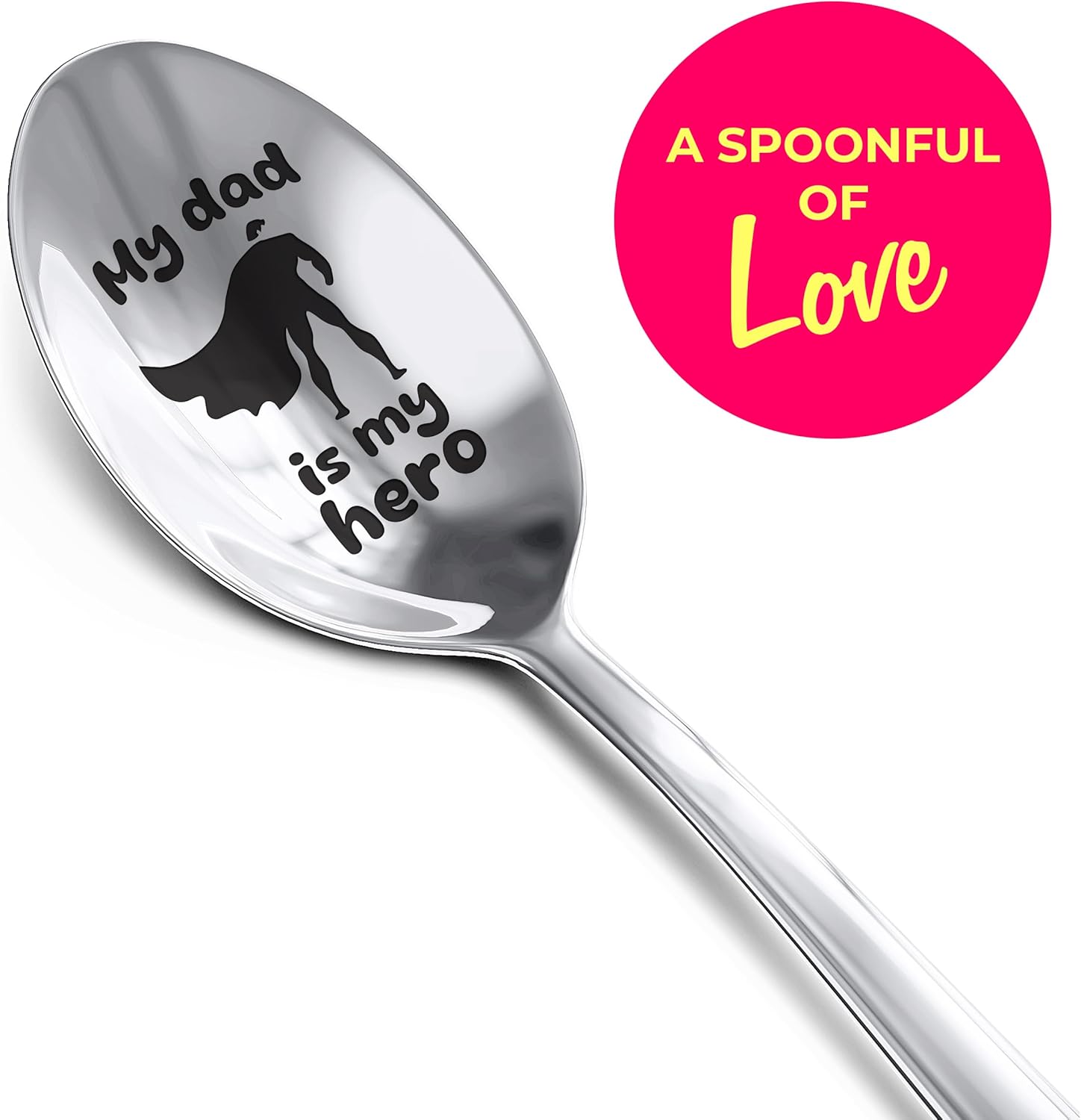 Love Mug®: Best Dad Mug, Coaster and Spoon Gift Set