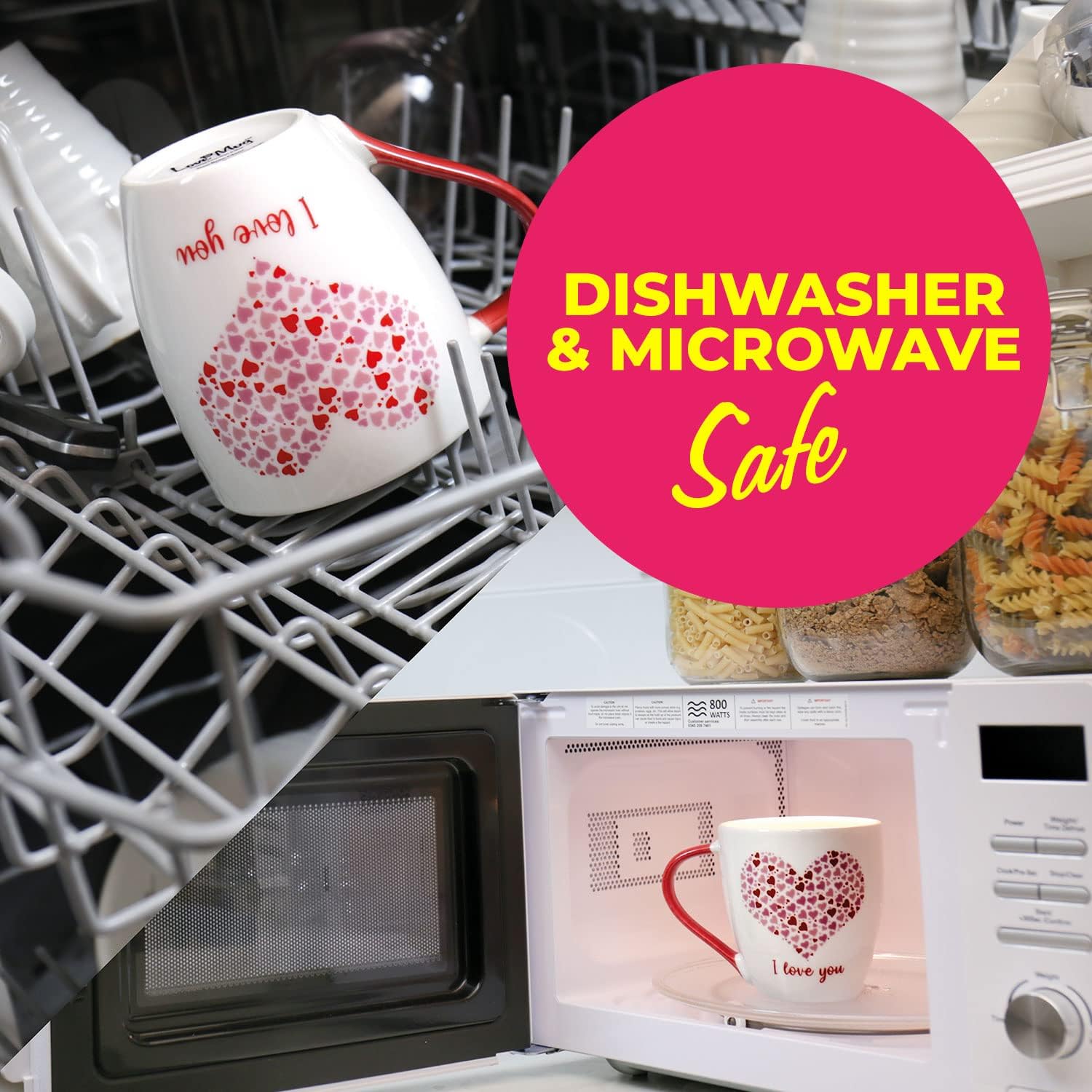 Love Mug®: I Love You Mug, Coaster and Spoon Gift Set