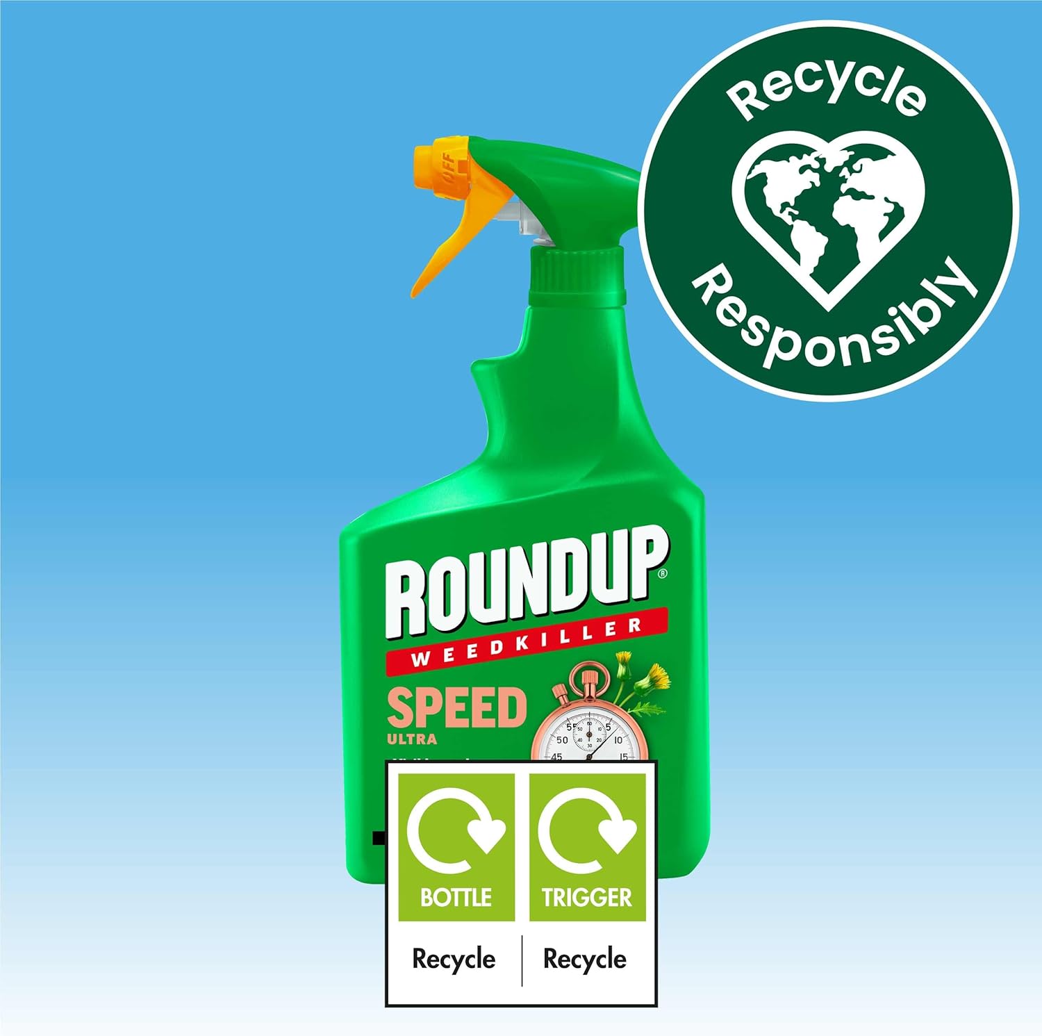 Fast Action Roundup SPEED Weedkiller 1L Ready To Use