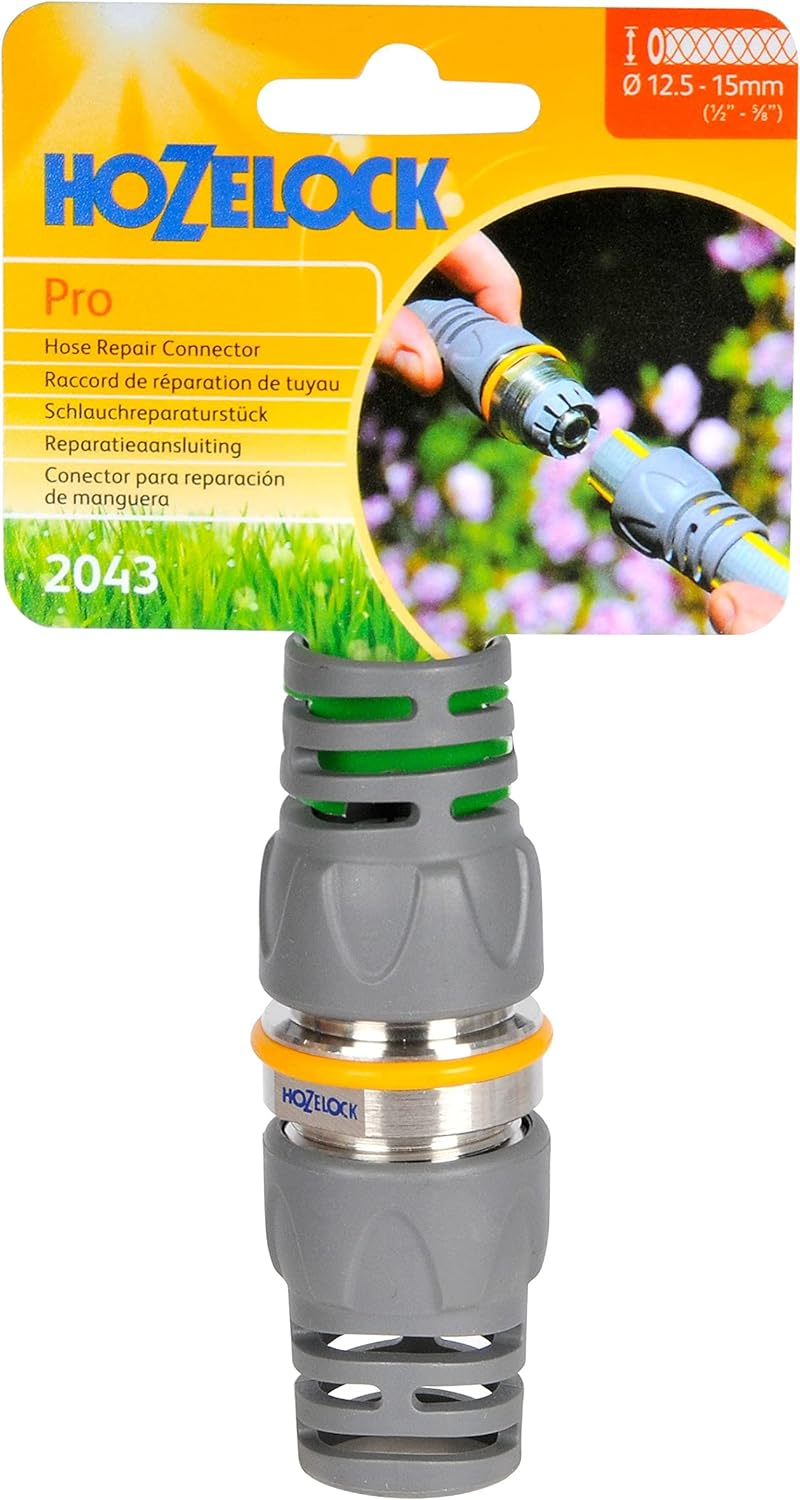 Hozelock 2043 Hose Repair Connector Metal