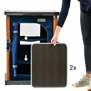 Bel-Sol Nancy Kitchen Module - Portable Cabinet Storage for Camping - 62% OFF