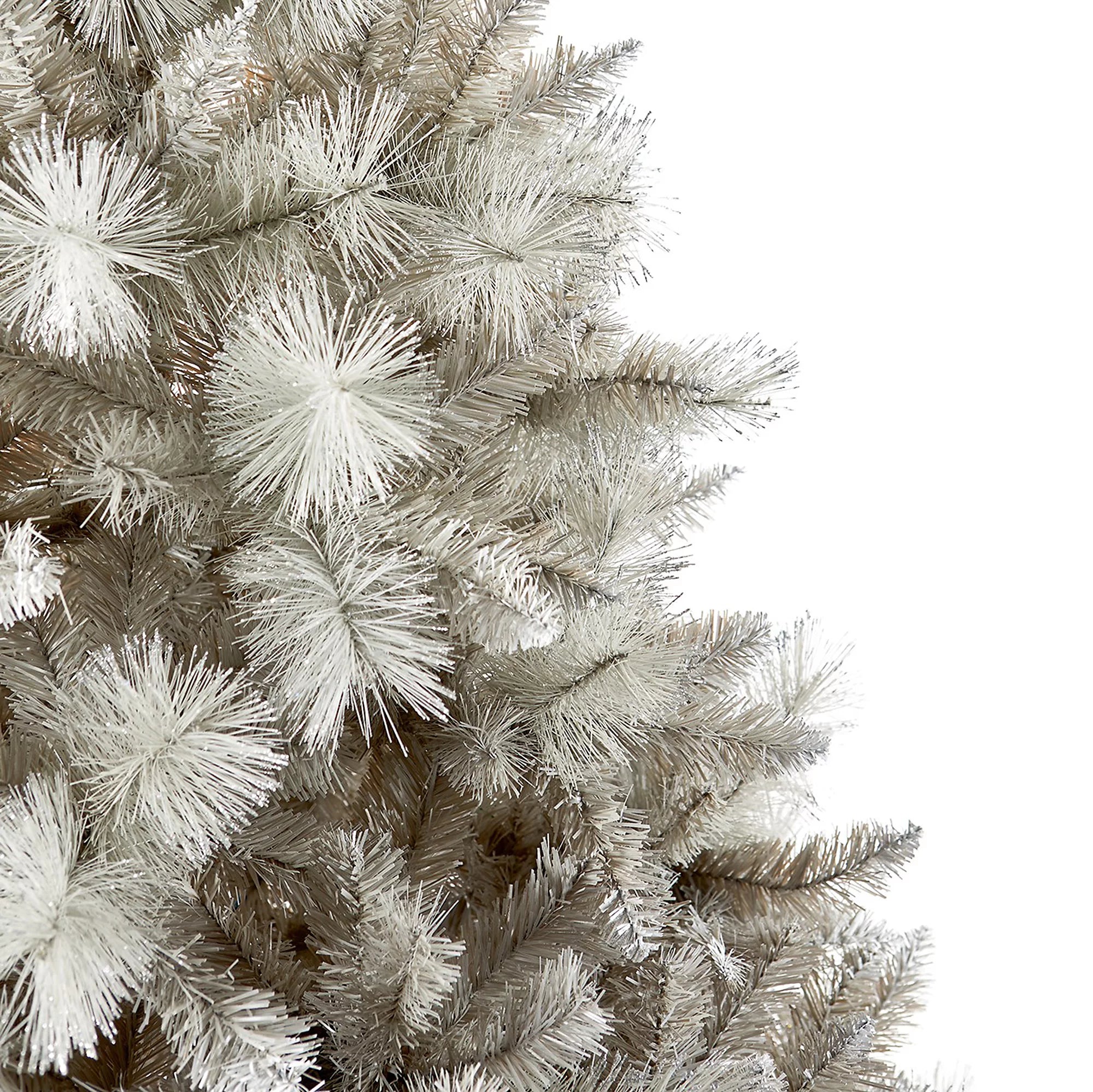 Silver Tipped Fir Artificial Christmas Tree - 7 foot